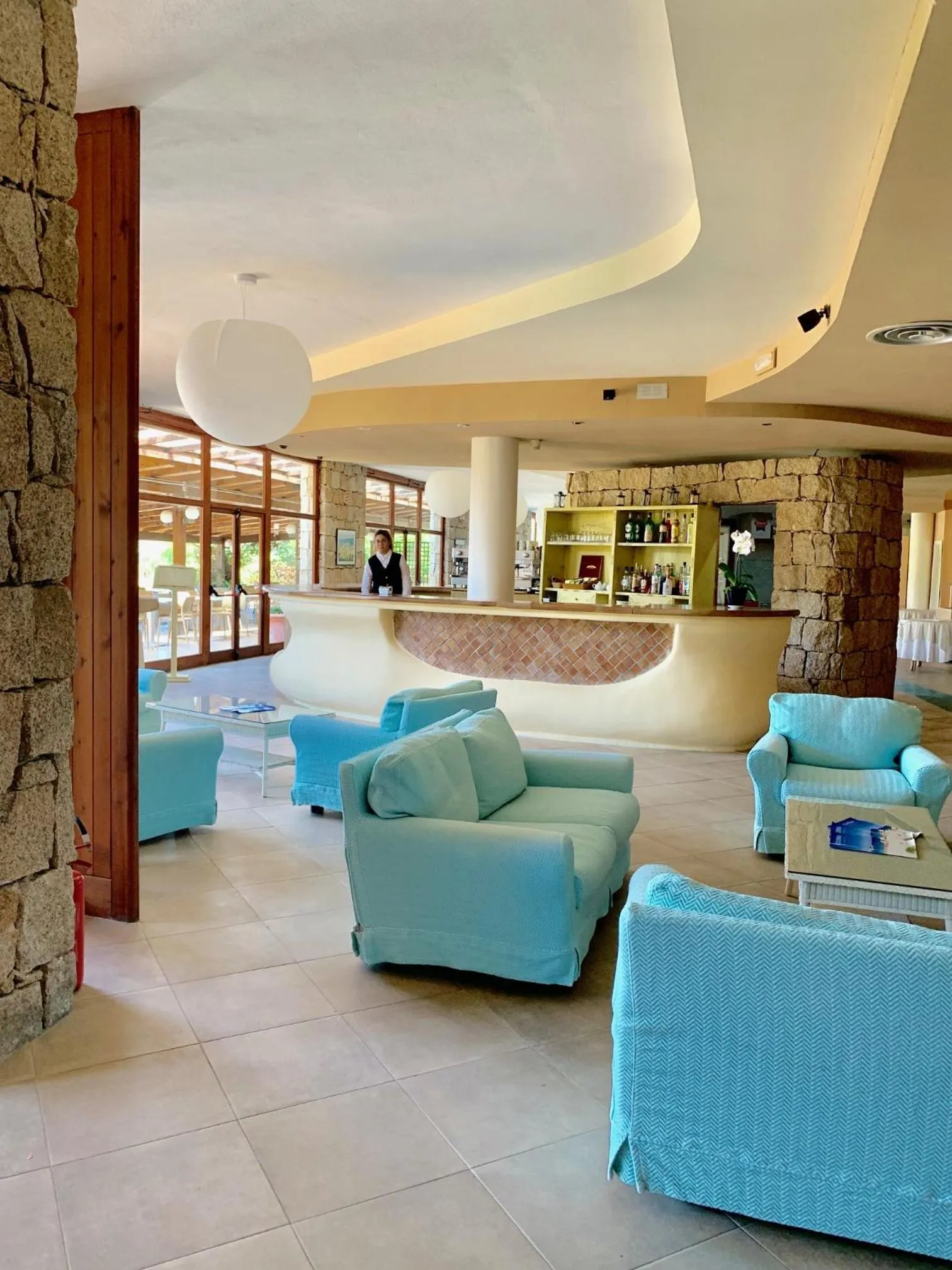 Lobby or reception in Swadeshi Sporting Hotel Tanca Manna