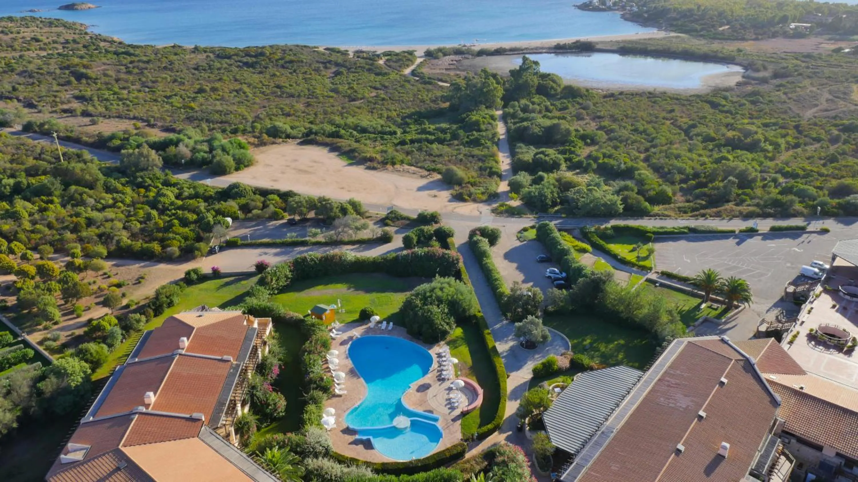 Bird's eye view in Swadeshi Sporting Hotel Tanca Manna