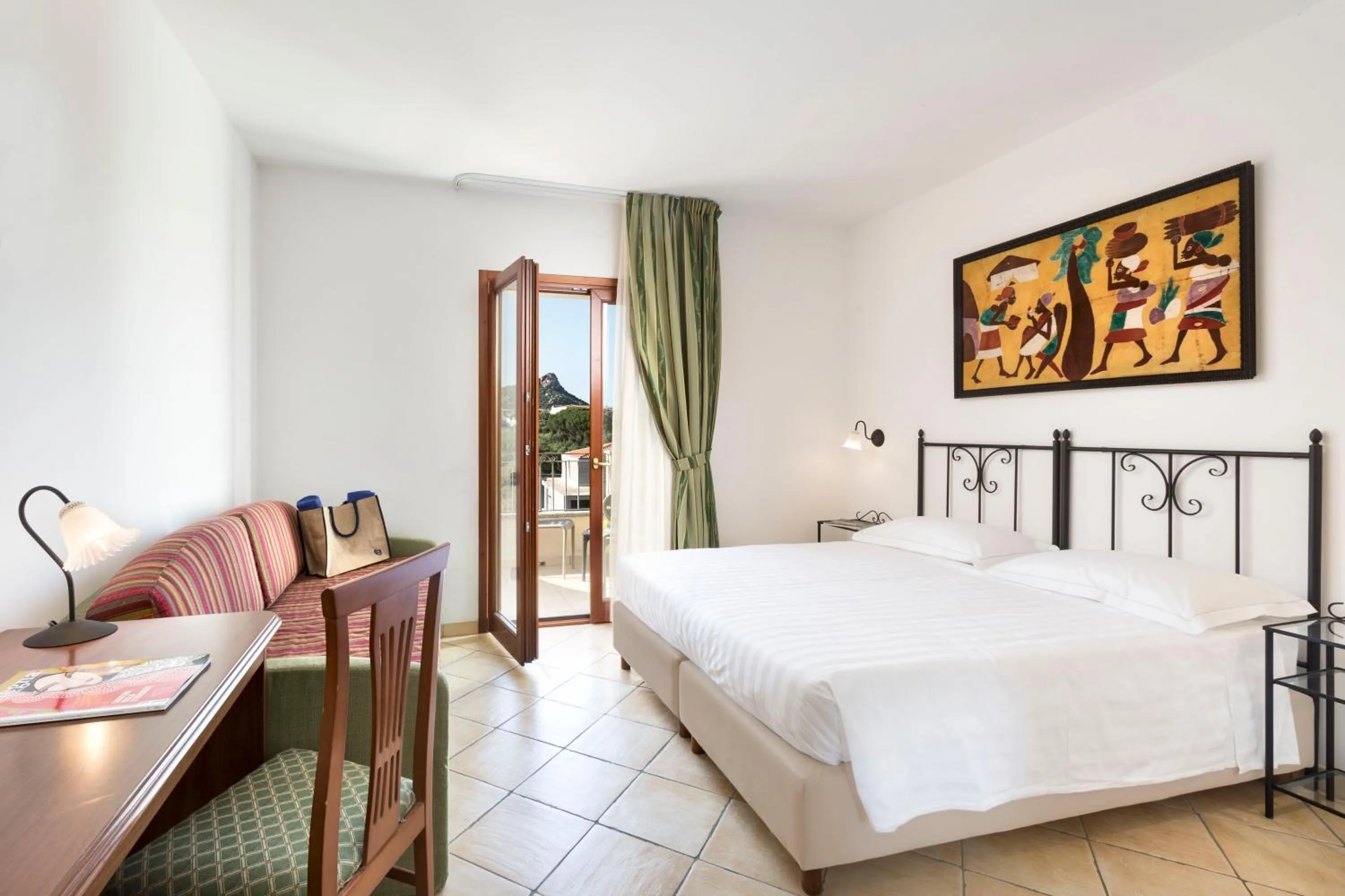 Bedroom, Bed in Blu Hotel Morisco