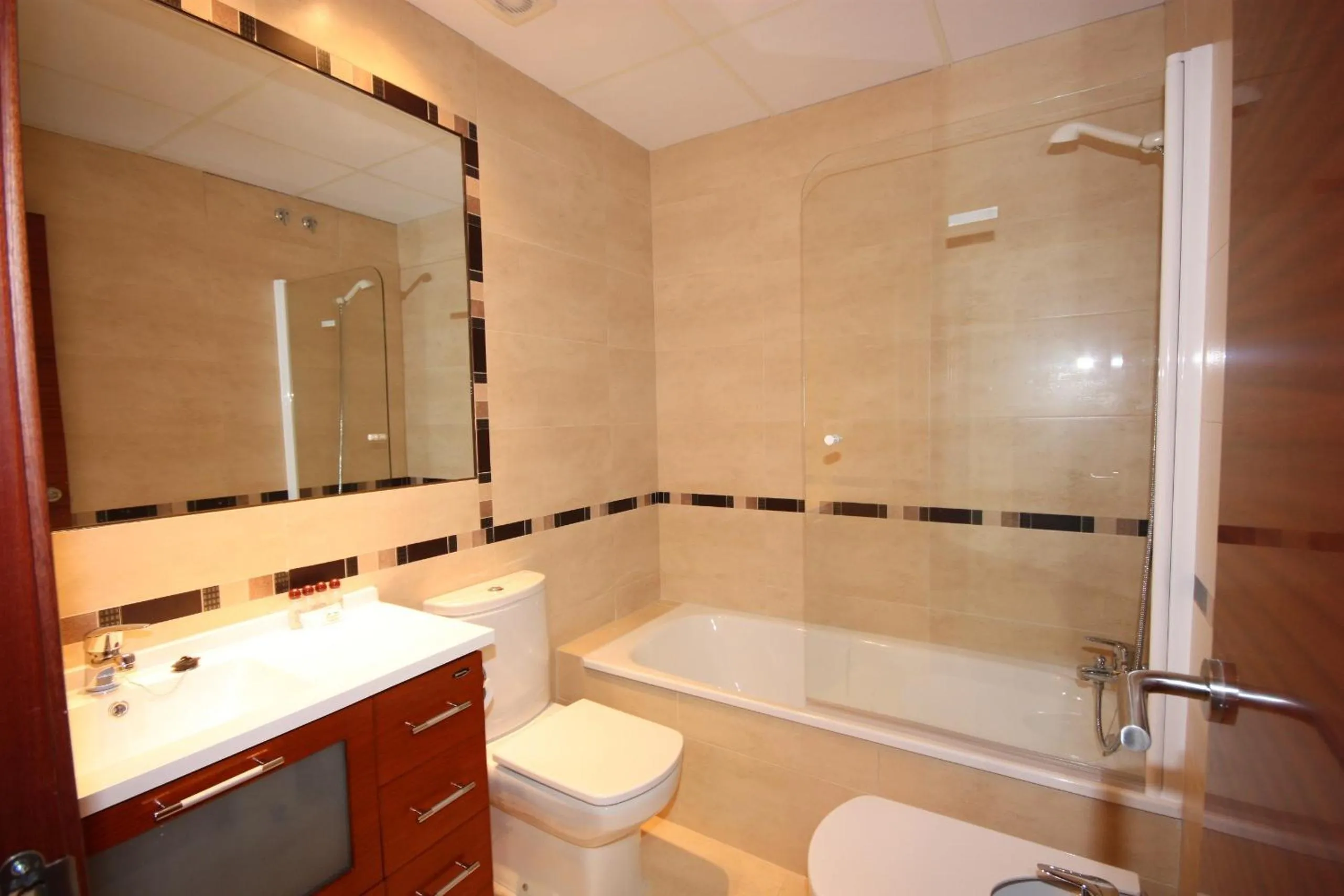 Bathroom in Apartamentos Rurales Campillo