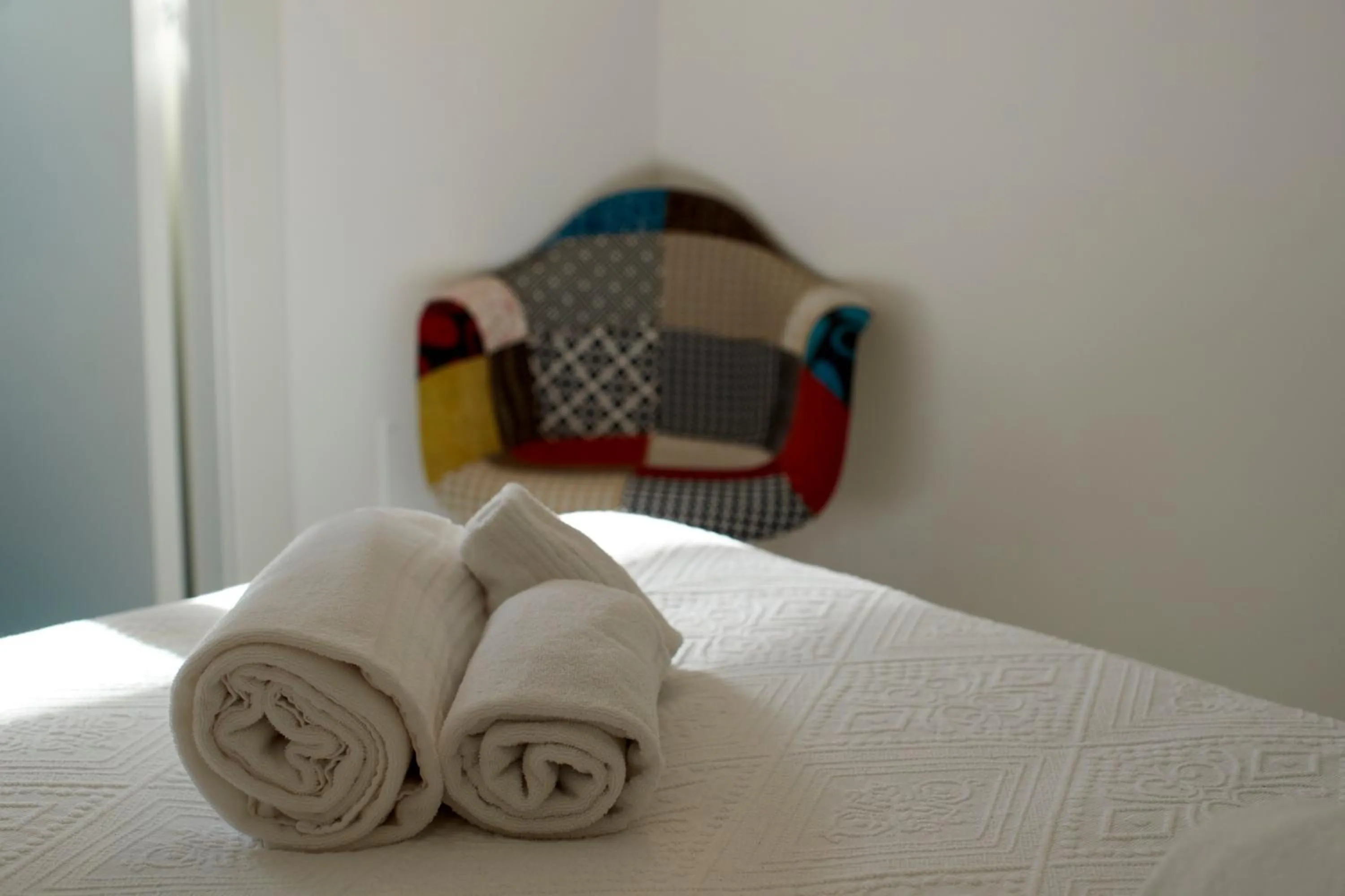 Decorative detail, Bed in Echi di Puglia