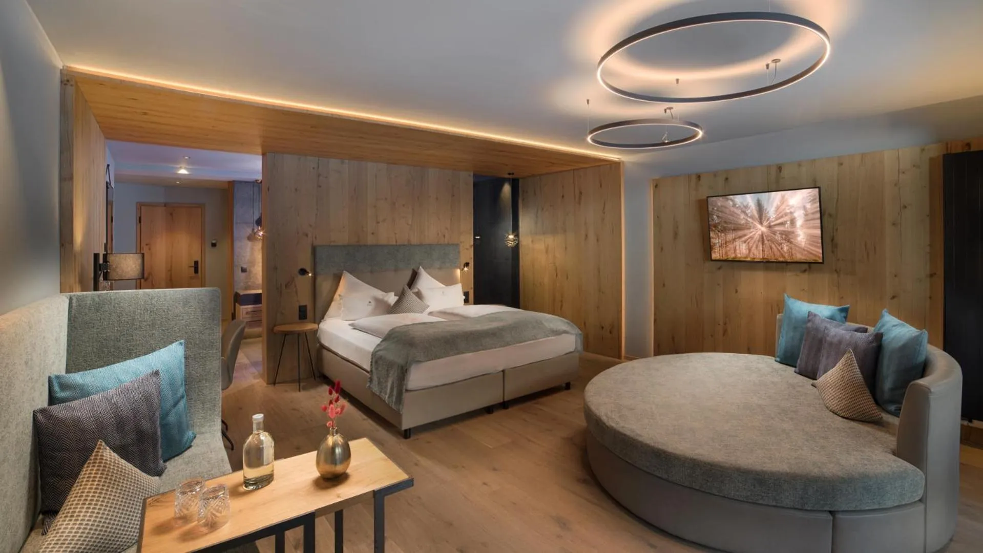 Photo of the whole room, Bed in LUNARIS Wellnessresort