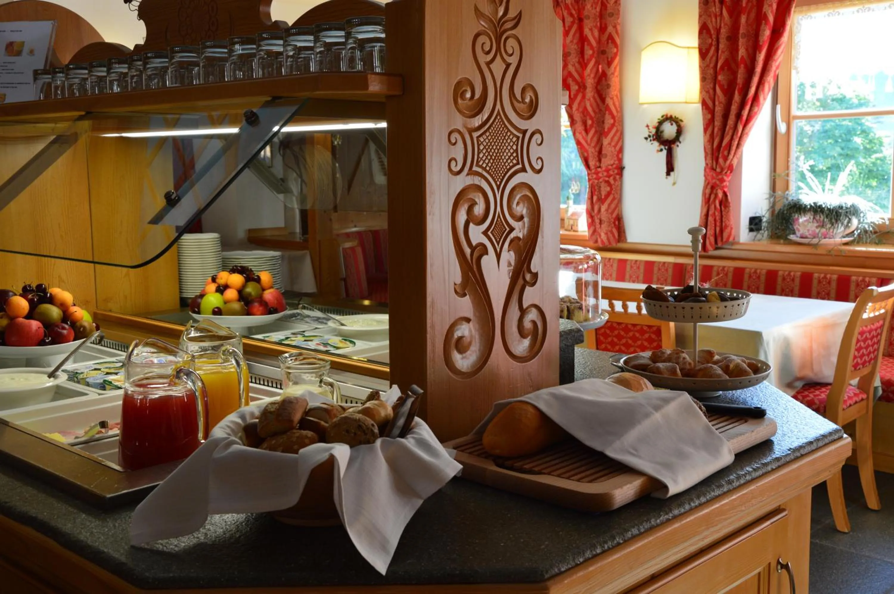 Food close-up in Hotel Garnì Carpe Diem