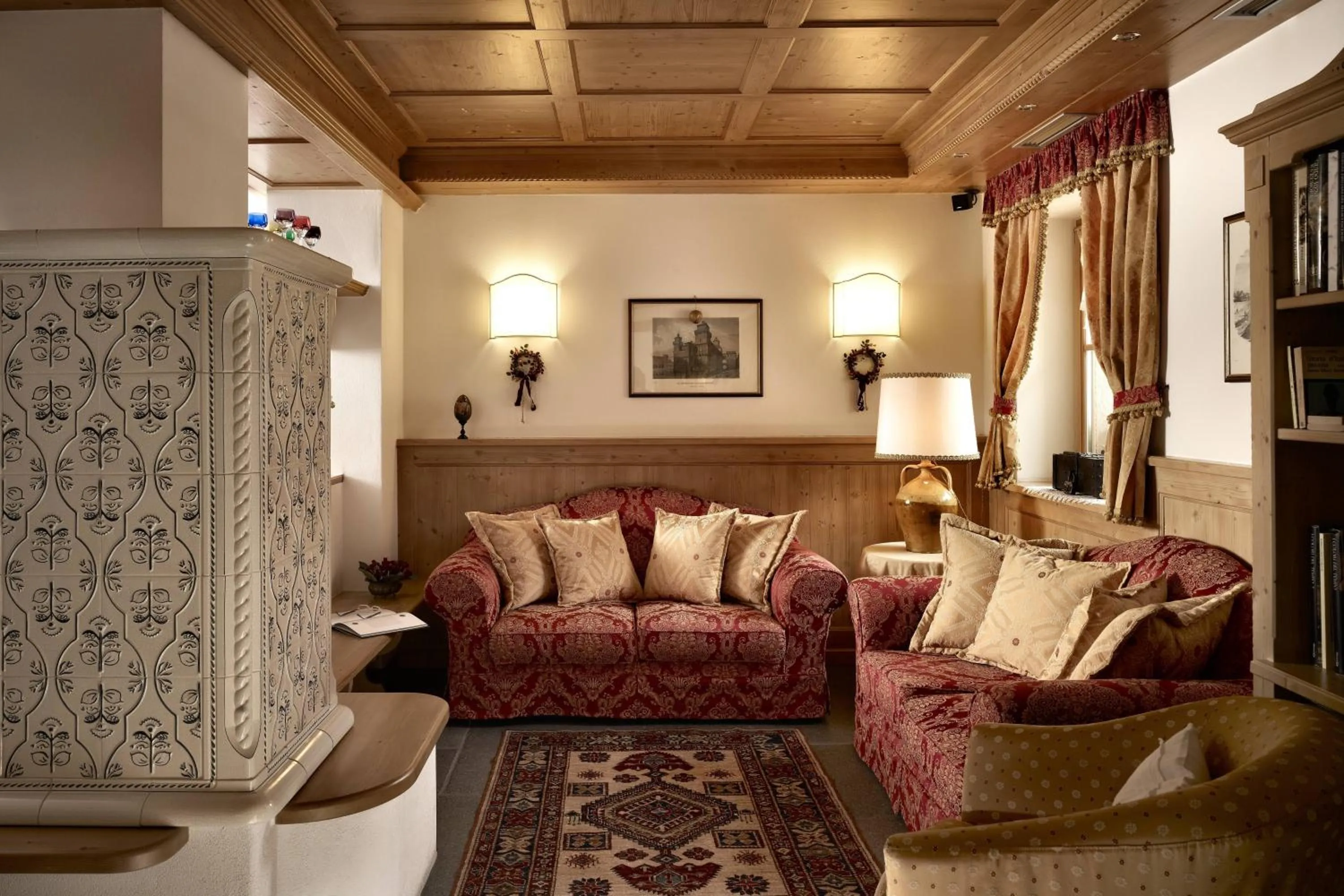 Lobby or reception in Hotel Garnì Carpe Diem