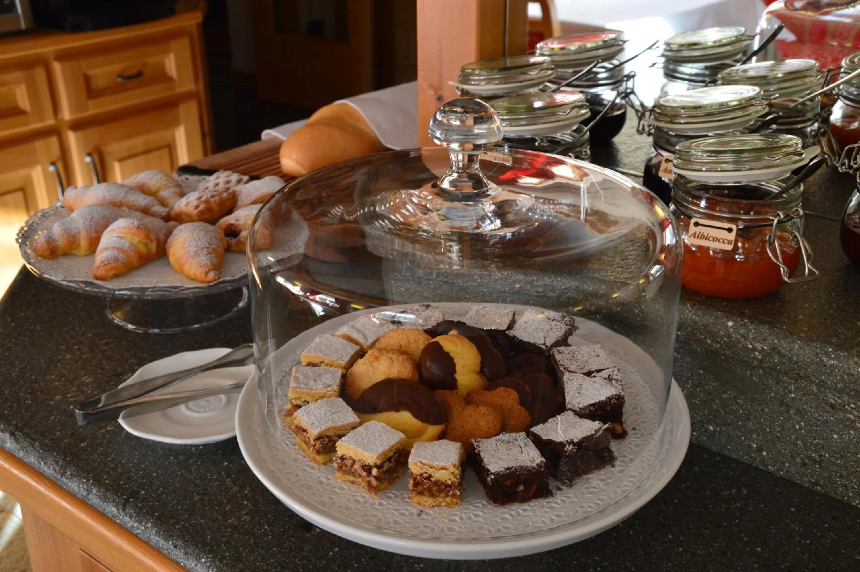 Food close-up in Hotel Garnì Carpe Diem