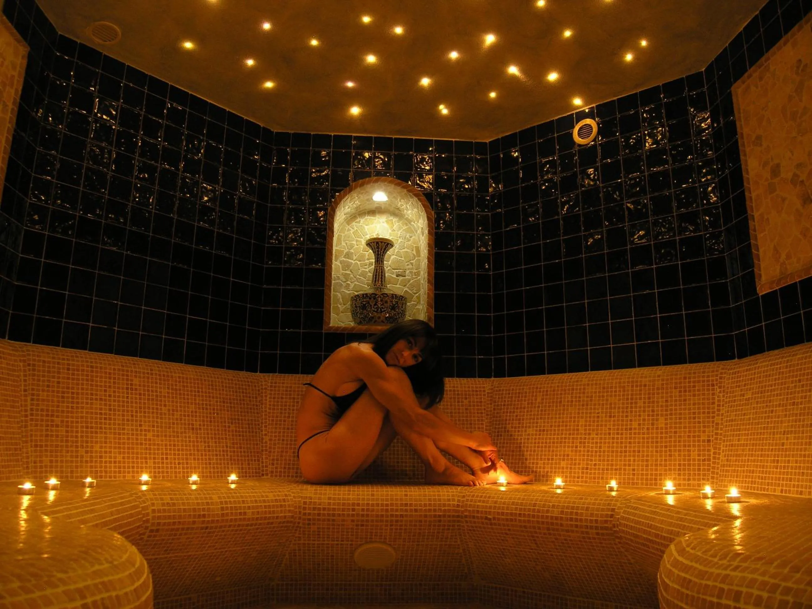 Steam room in Hotel Garnì Carpe Diem