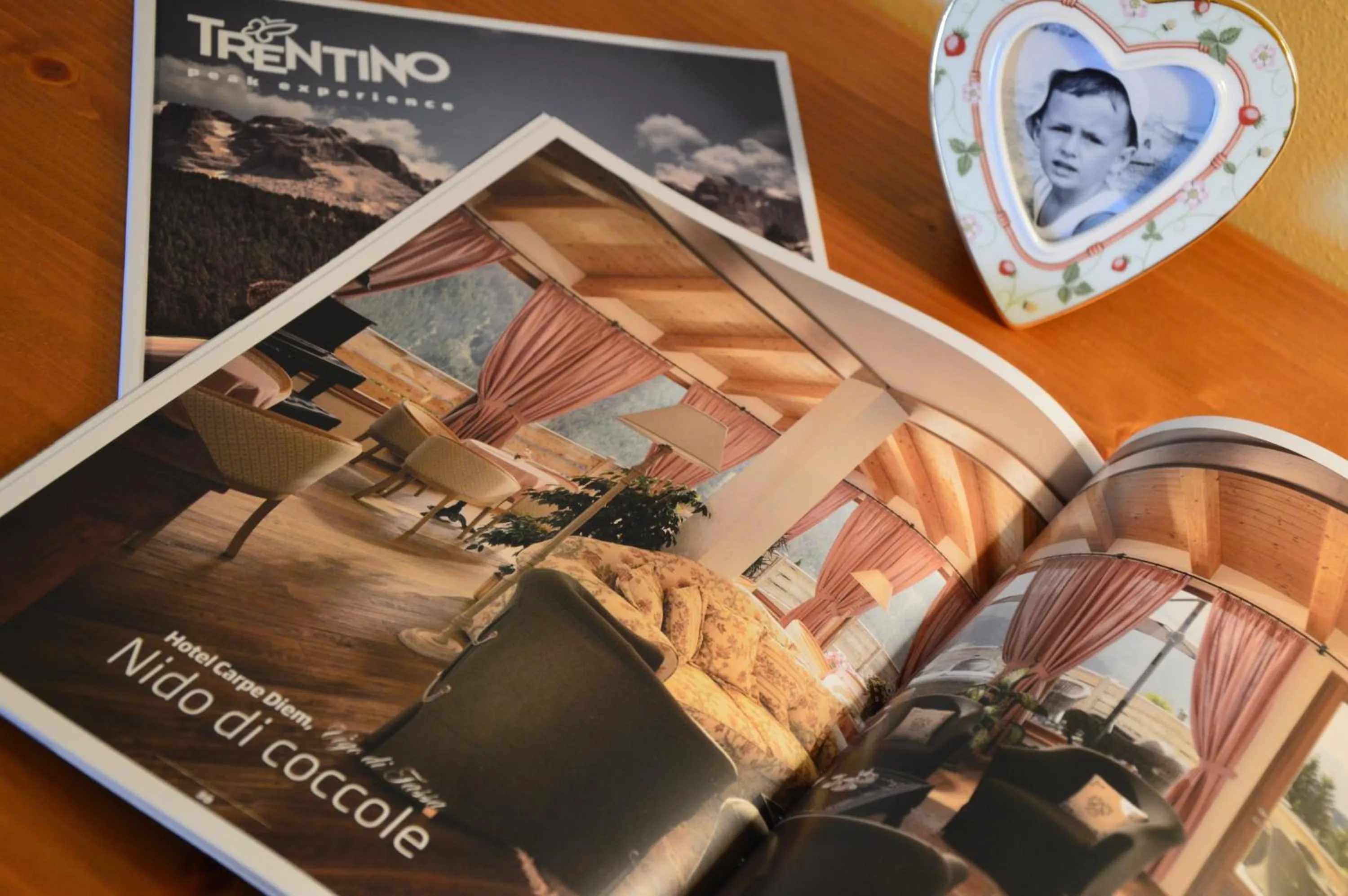 Decorative detail in Hotel Garnì Carpe Diem