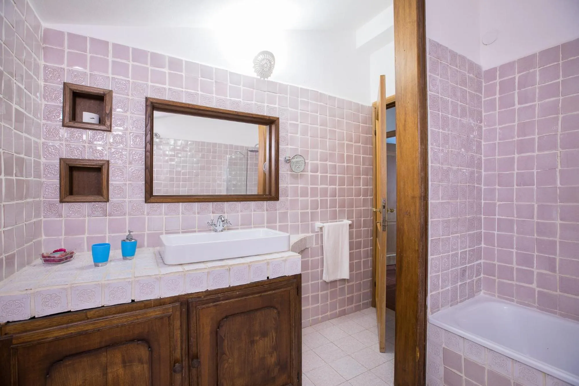 Bathroom in Palmasera Charming Rooms