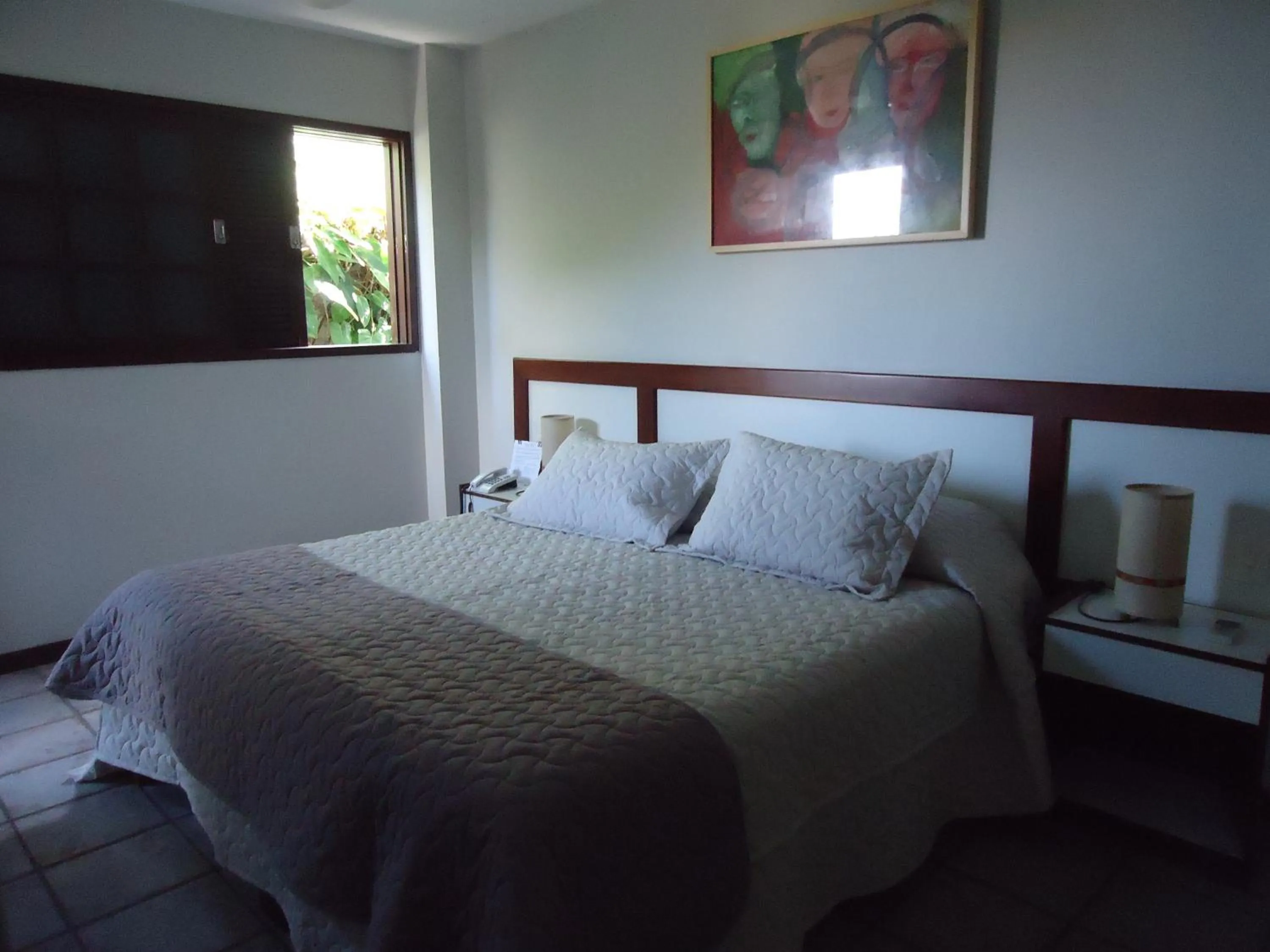 Bed in Pousada Castanheira
