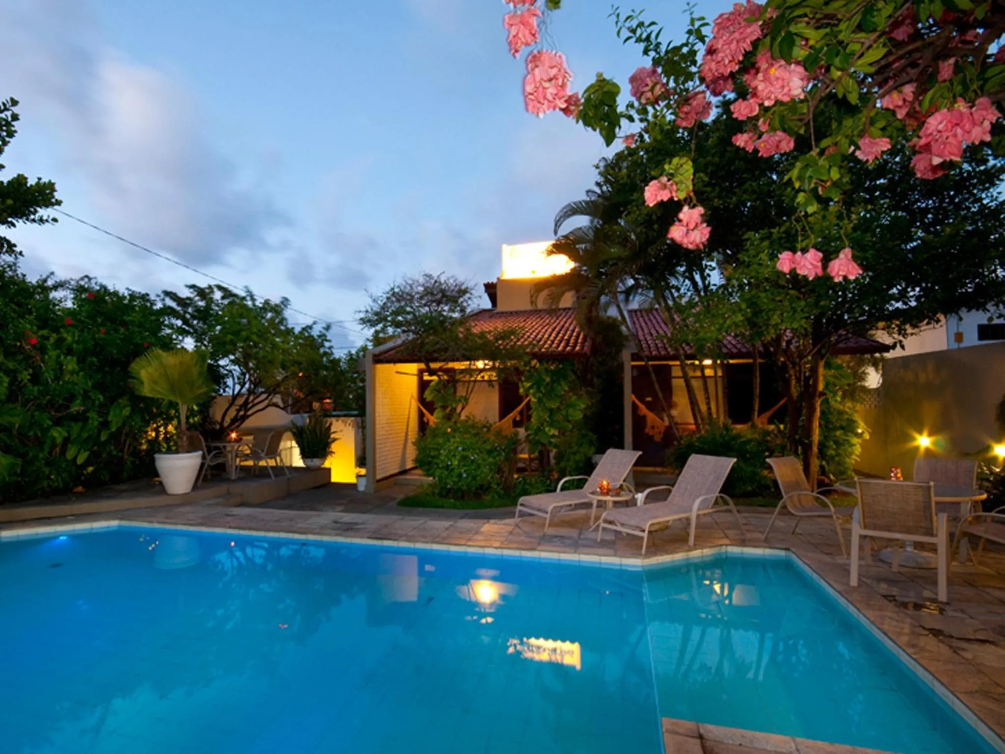 Garden in Pousada Castanheira