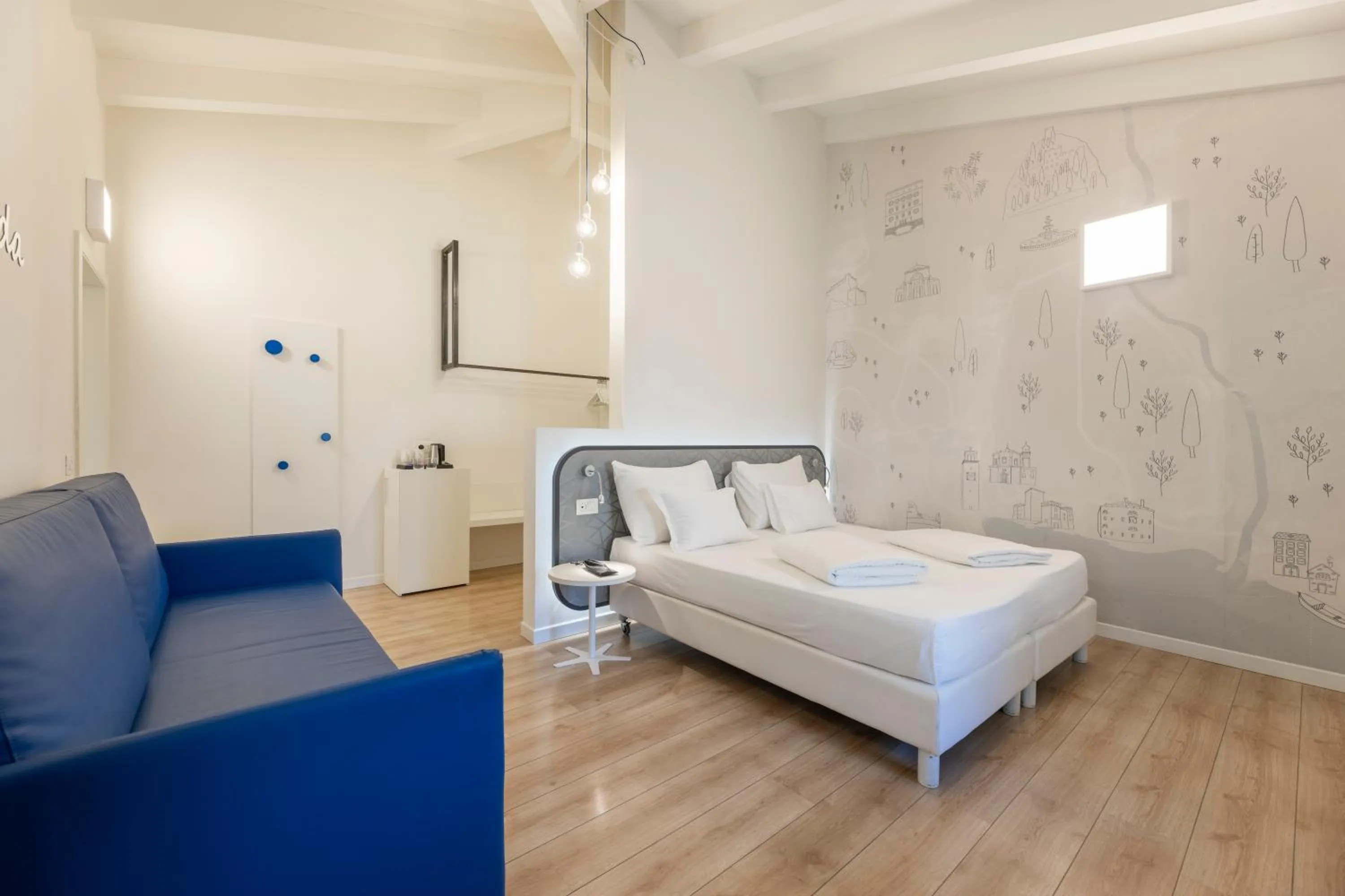 Bed in SeeLE Garda Hotel