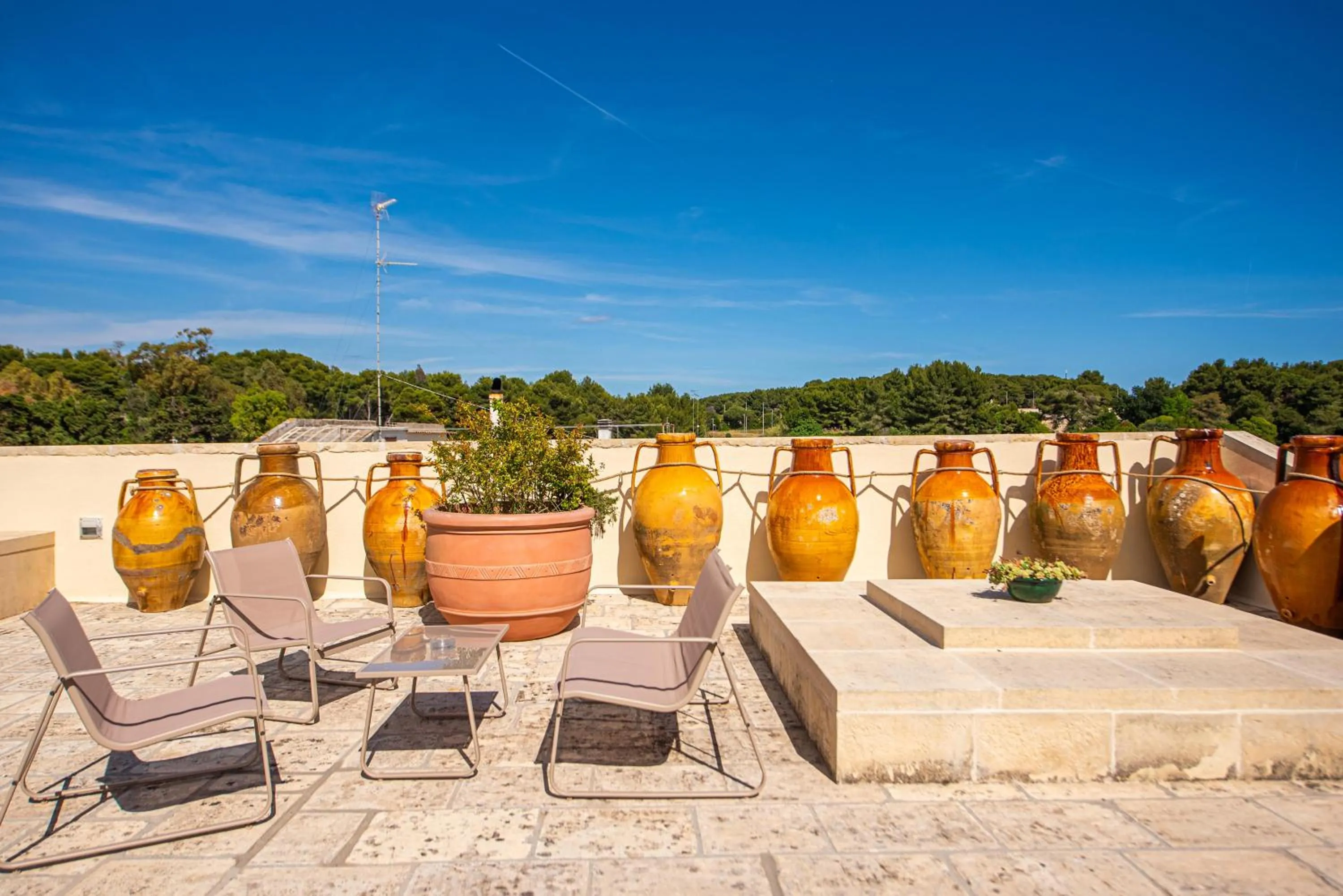 Balcony/Terrace in Corte Di Nettuno - CDSHotels
