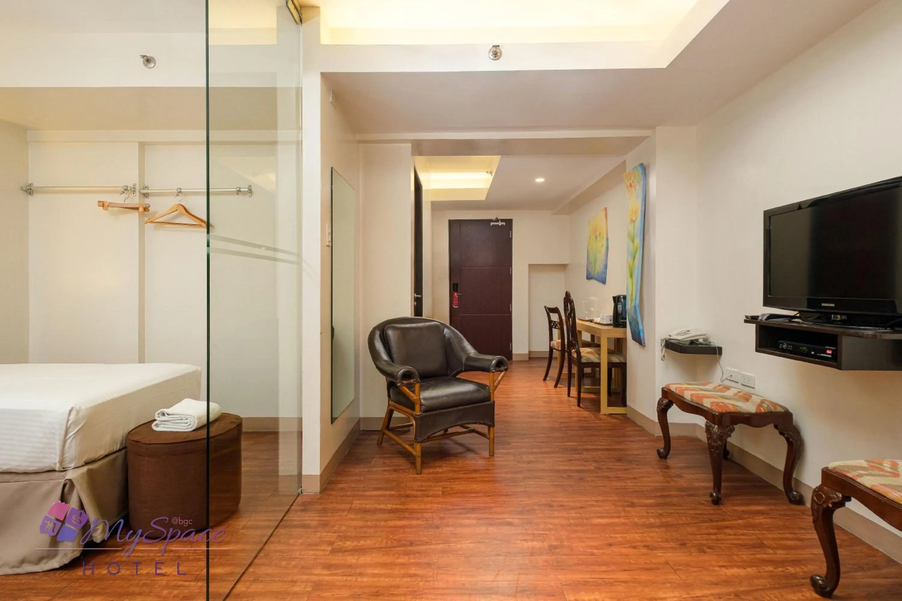 Bed in MySpace Hotel @BGC