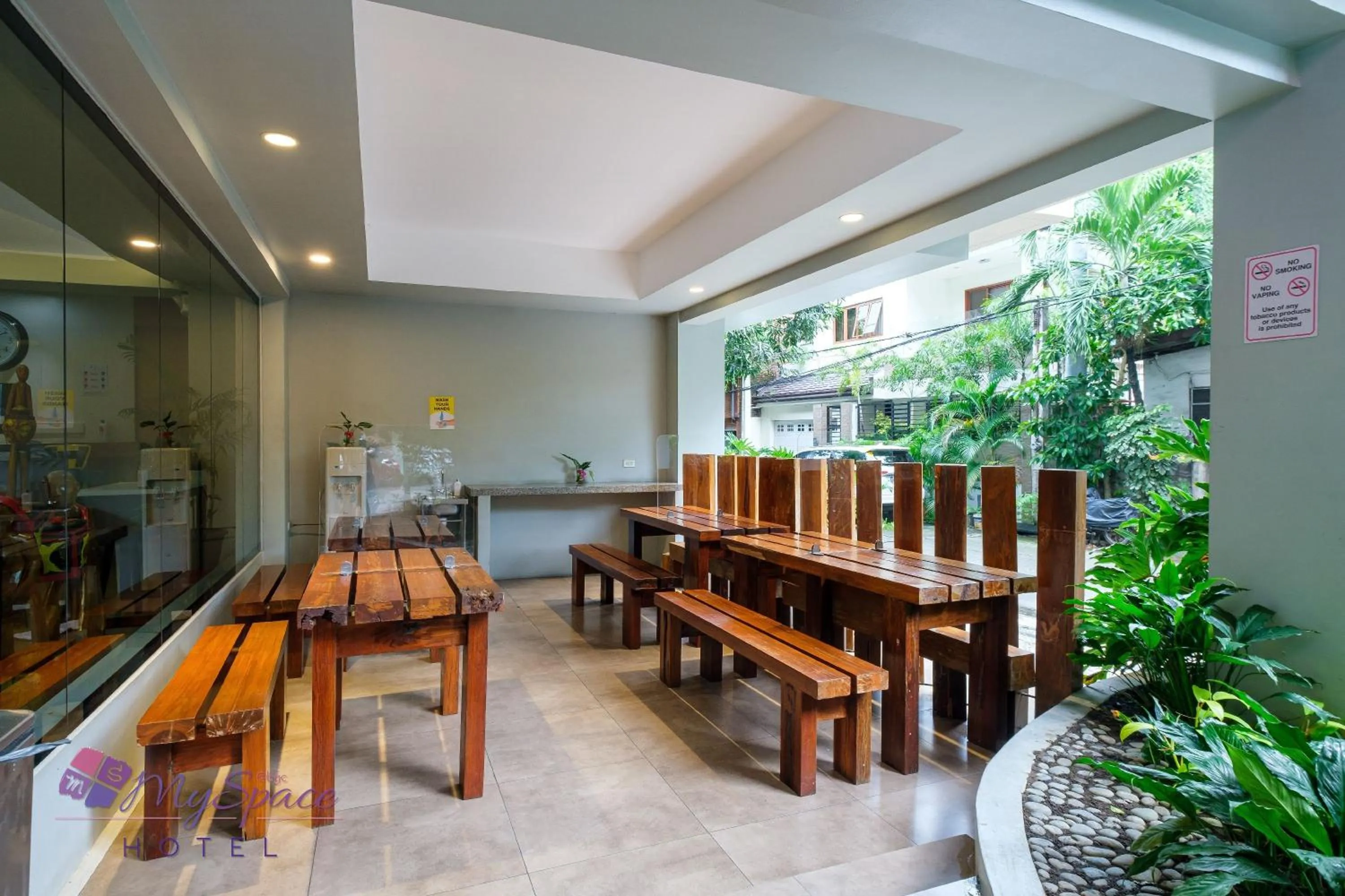 Lobby or reception in MySpace Hotel @BGC