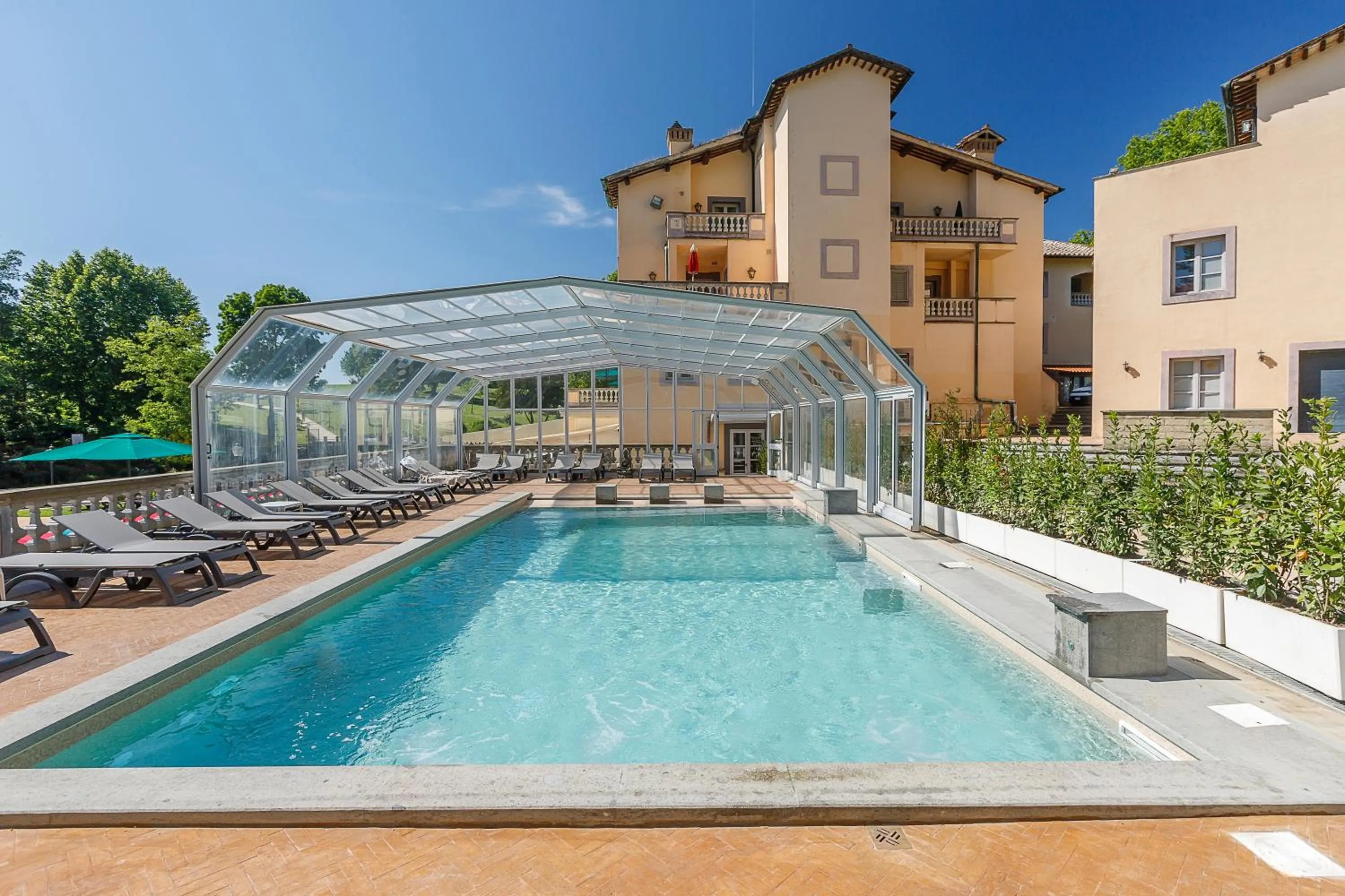 Property building in Hotel Terme di Stigliano