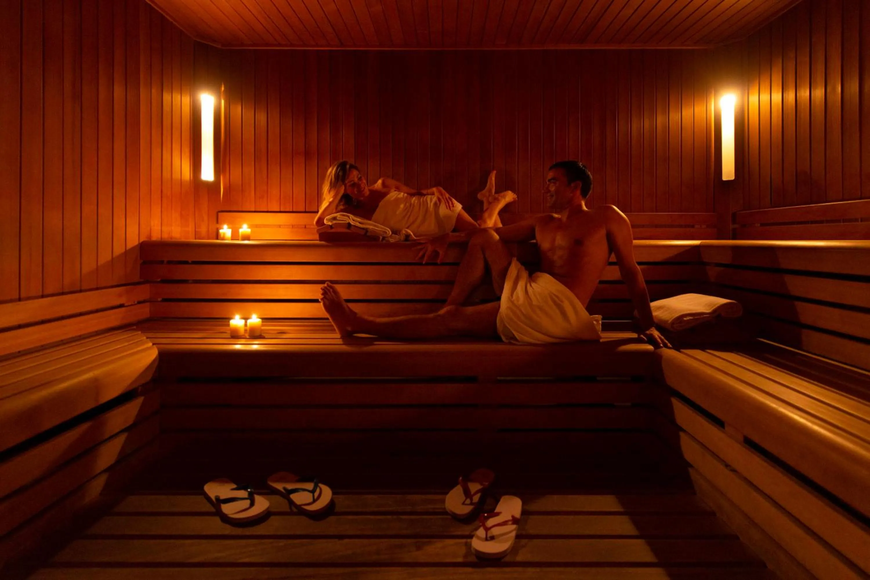 Sauna in Hotel Terme di Stigliano