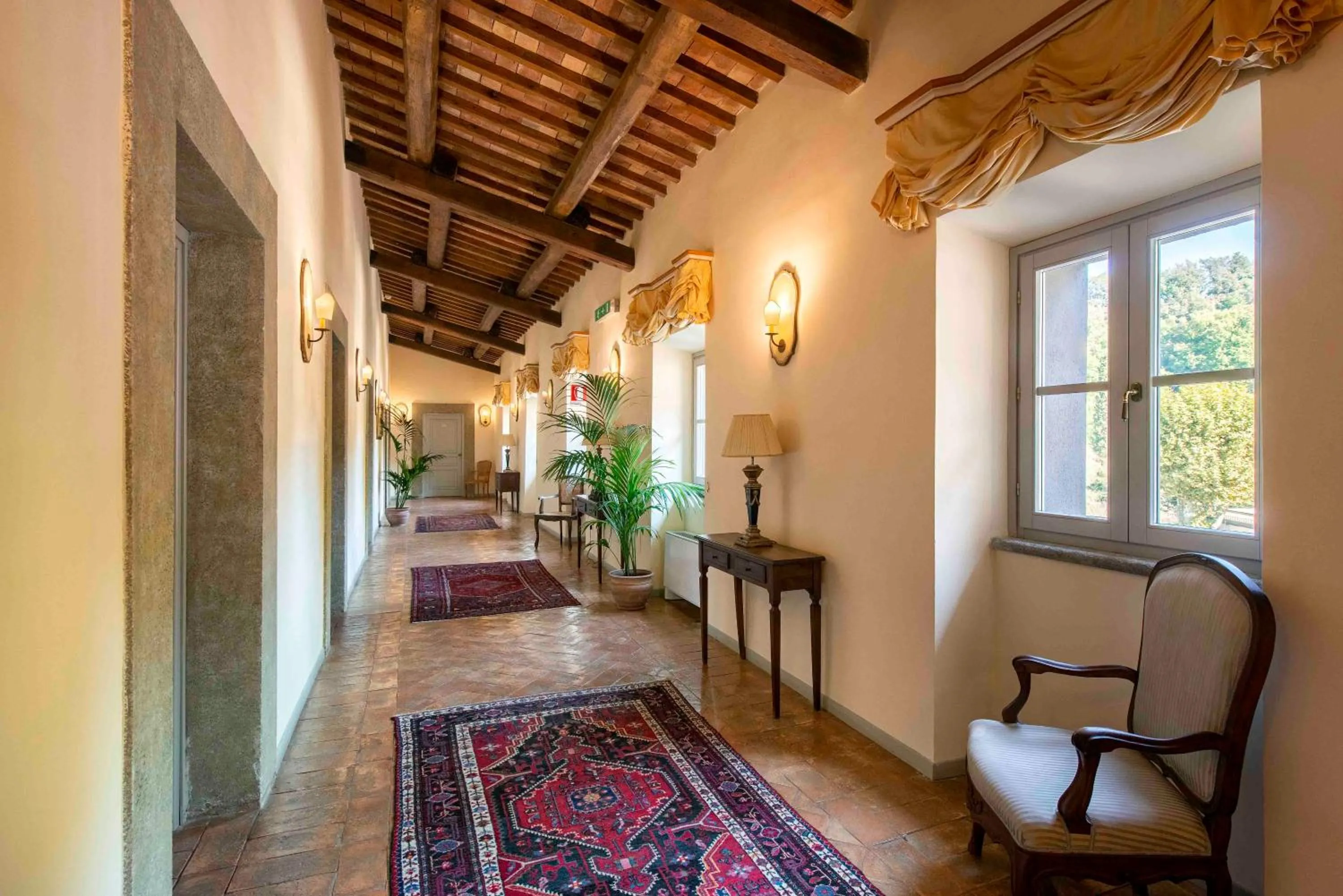 Decorative detail in Hotel Terme di Stigliano