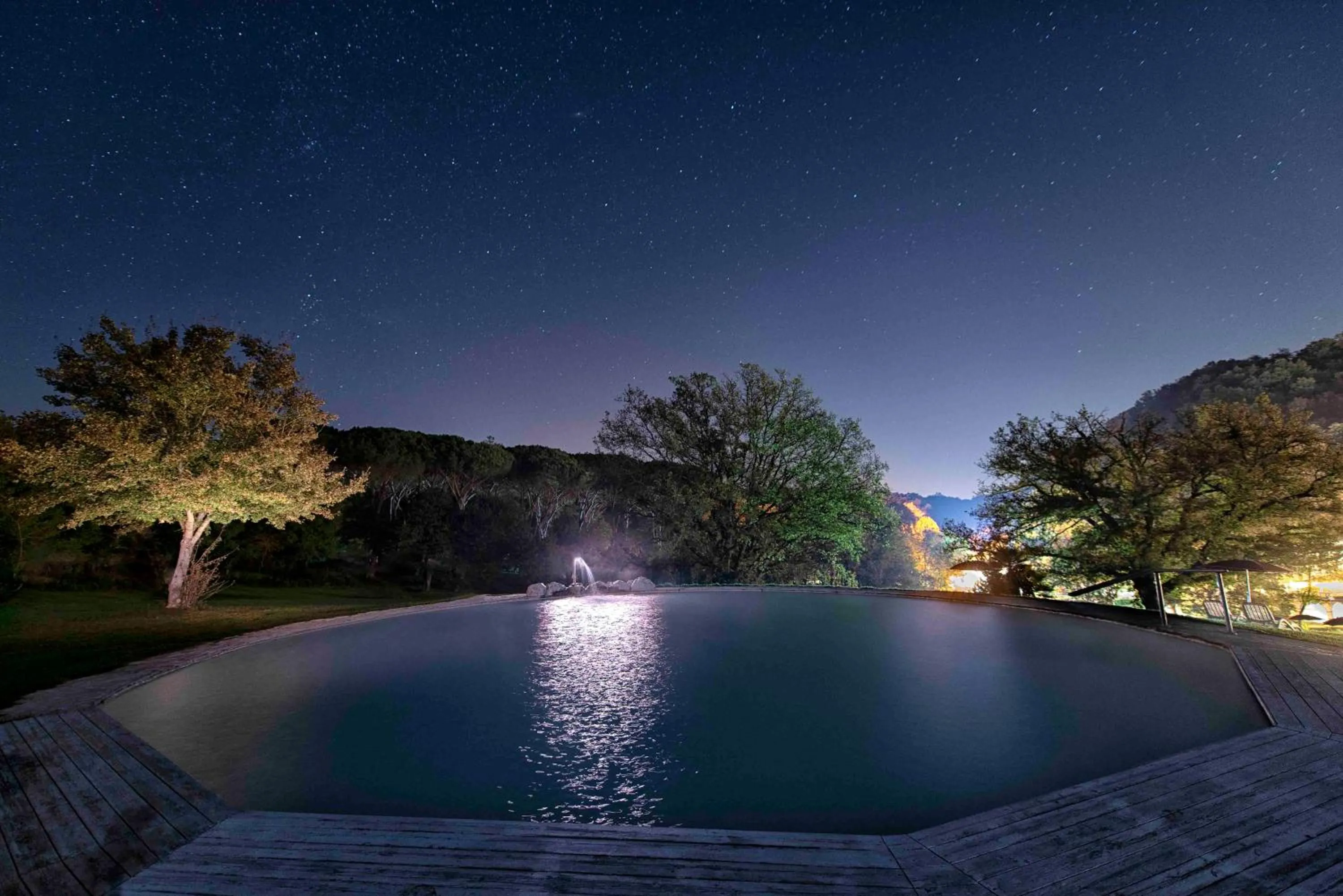 Hot Spring Bath in Hotel Terme di Stigliano