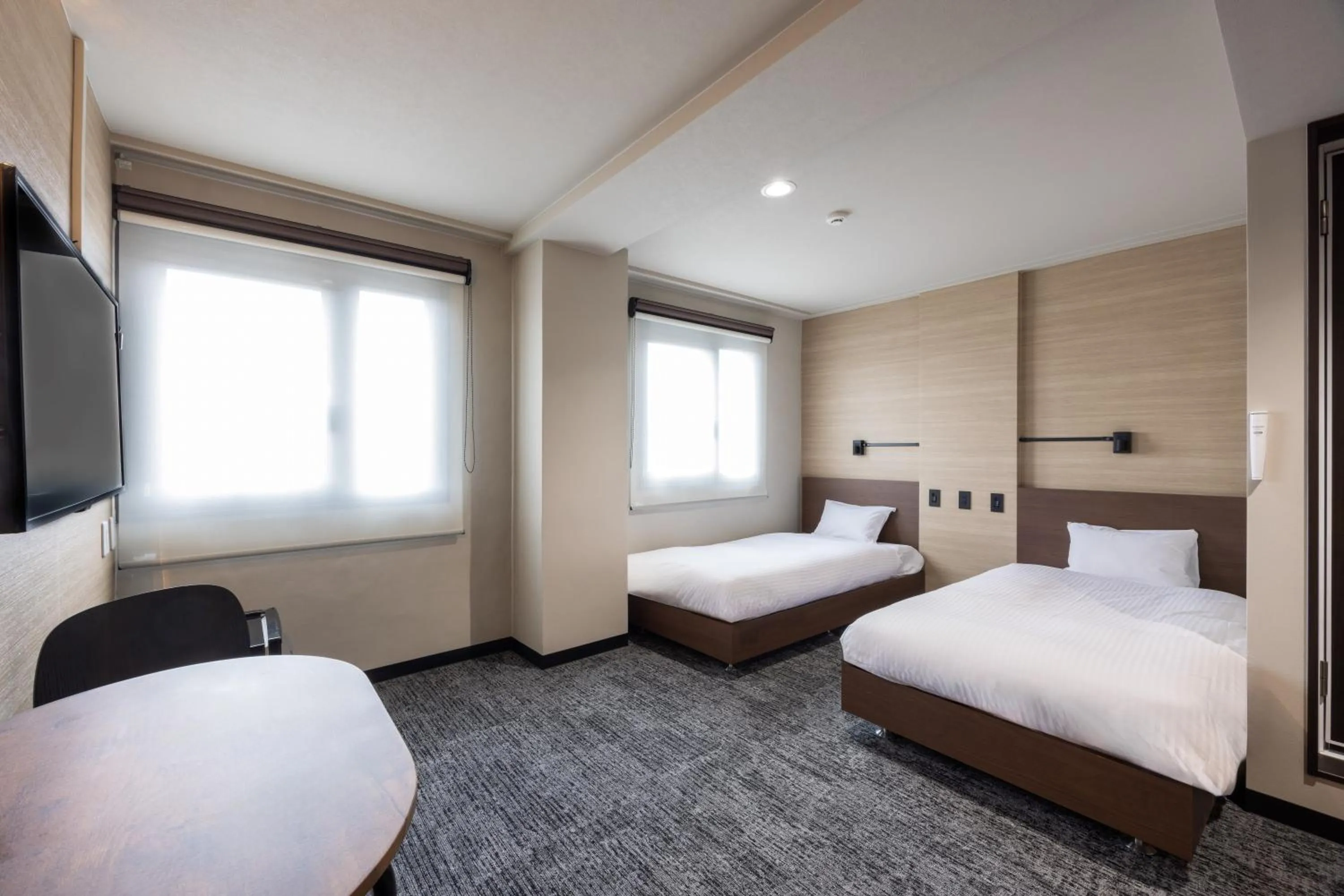 Photo of the whole room, Bed in Fukuyama Royal Hotel