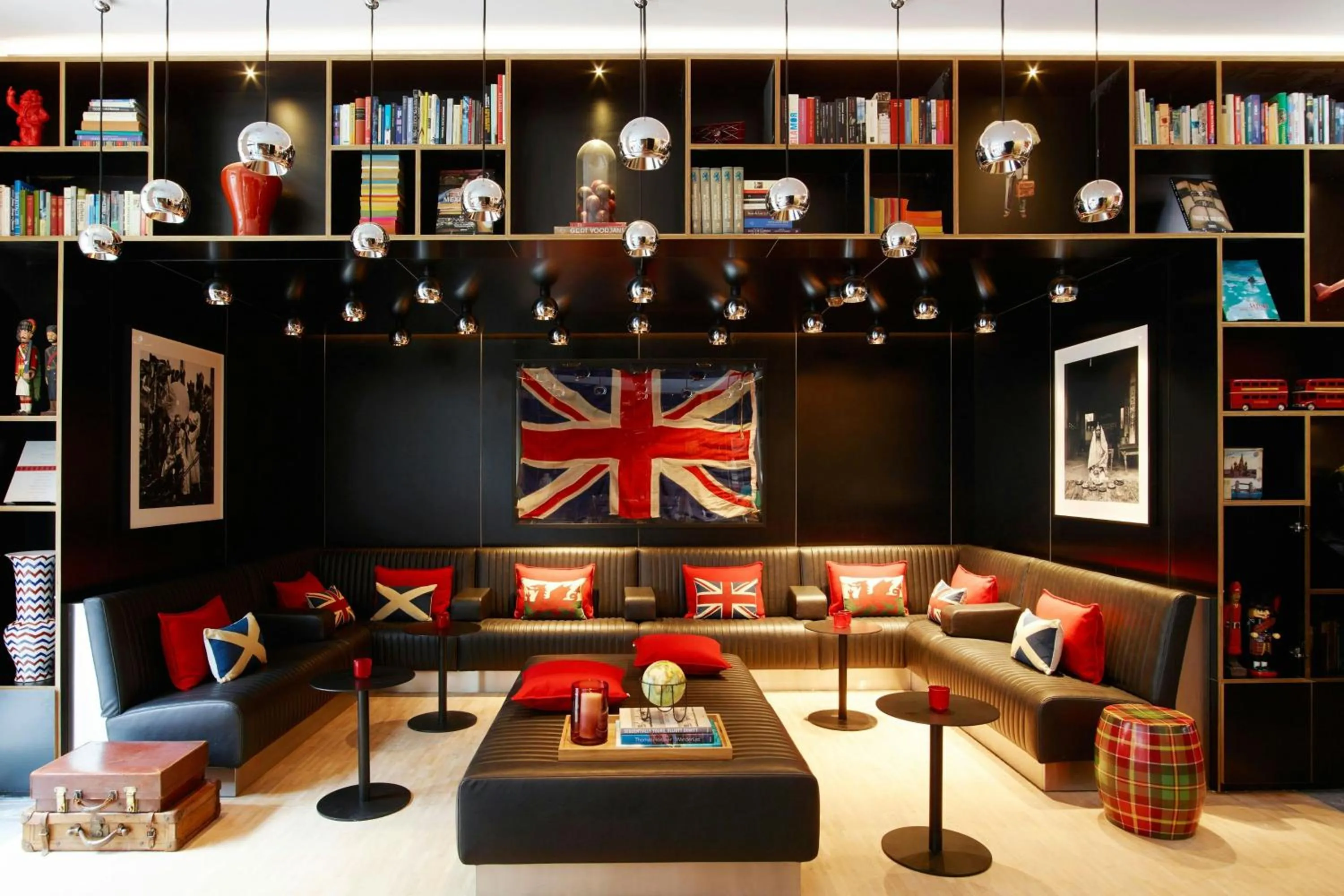 Lobby or reception in citizenM Tower of London