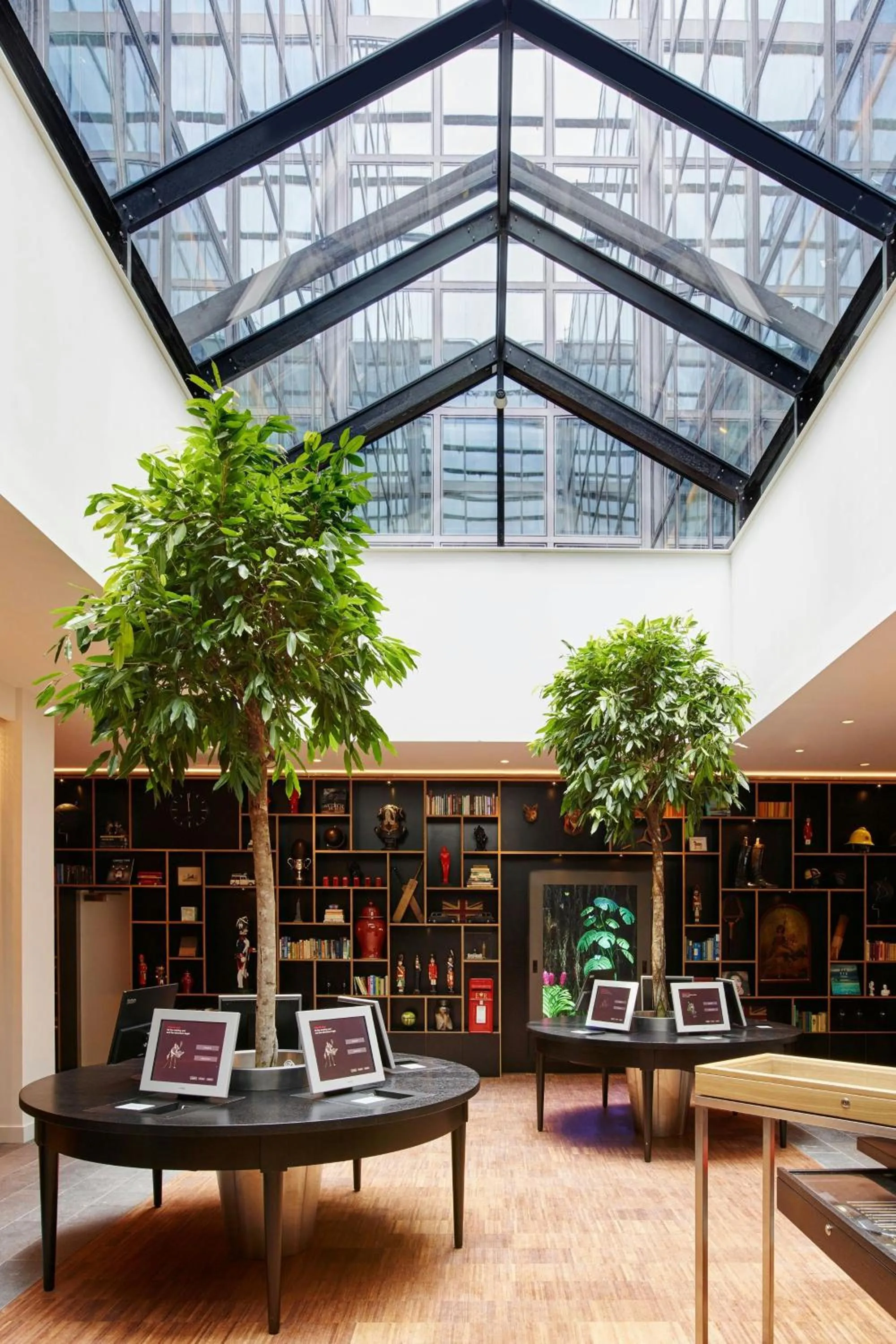 Lobby or reception in citizenM Tower of London