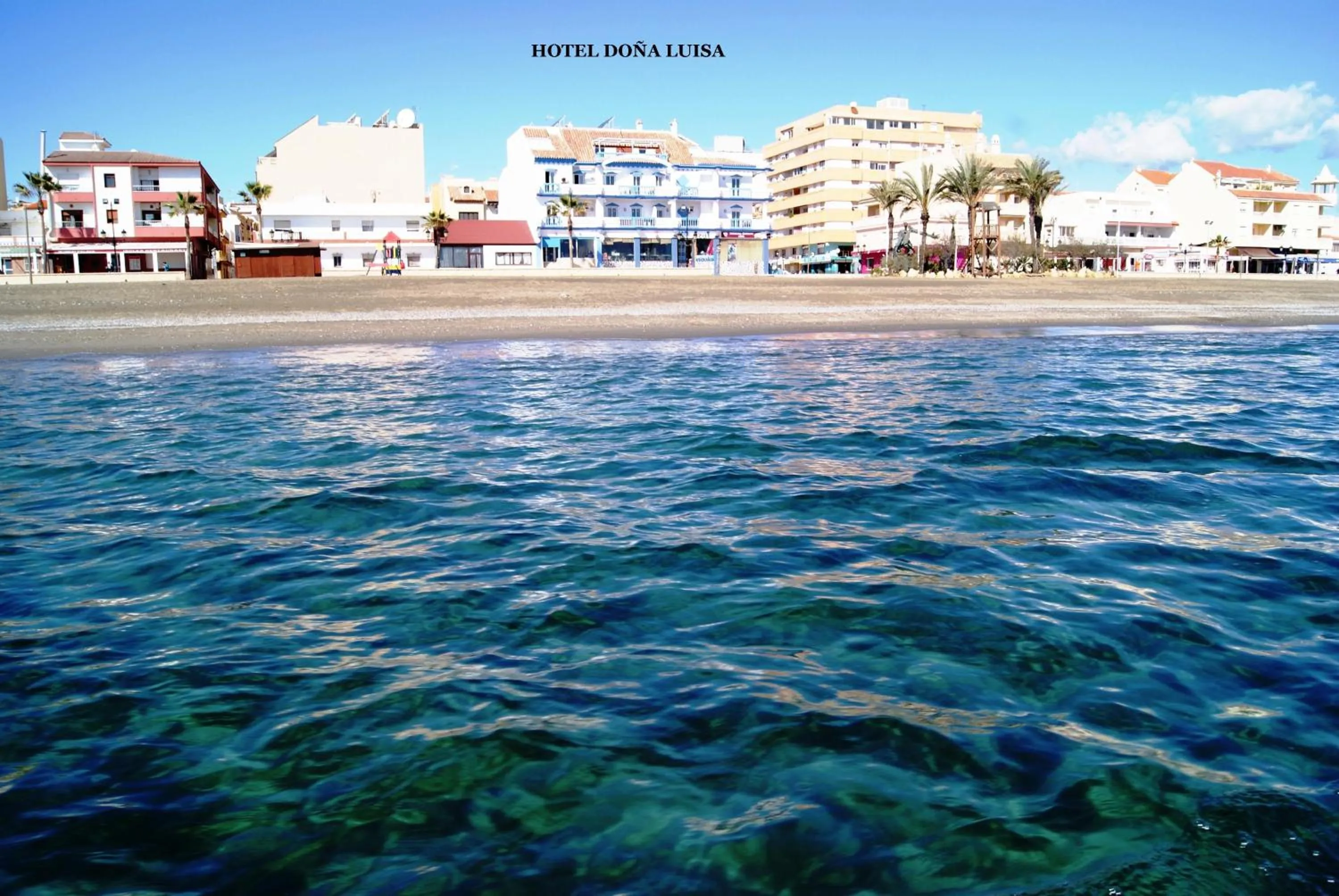 Facade/entrance in Hotel Doña Luisa