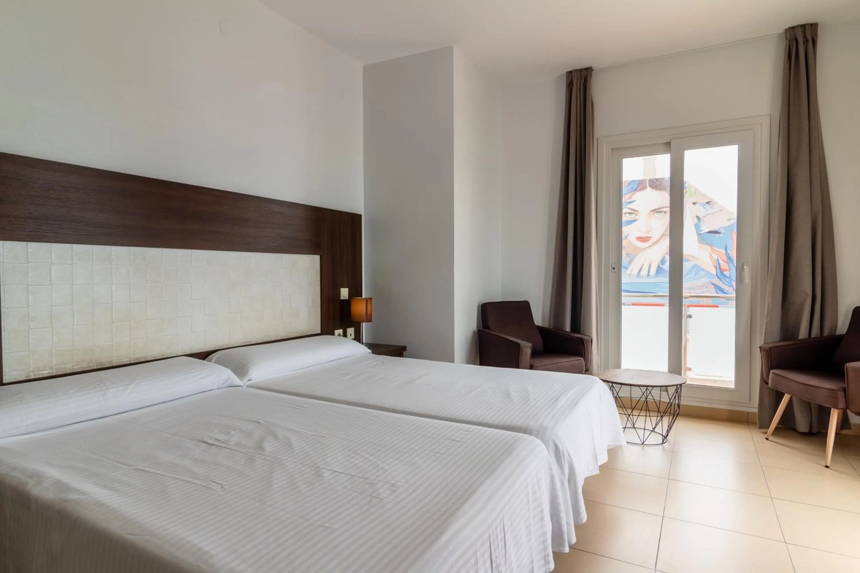 Bed in Hotel Doña Luisa