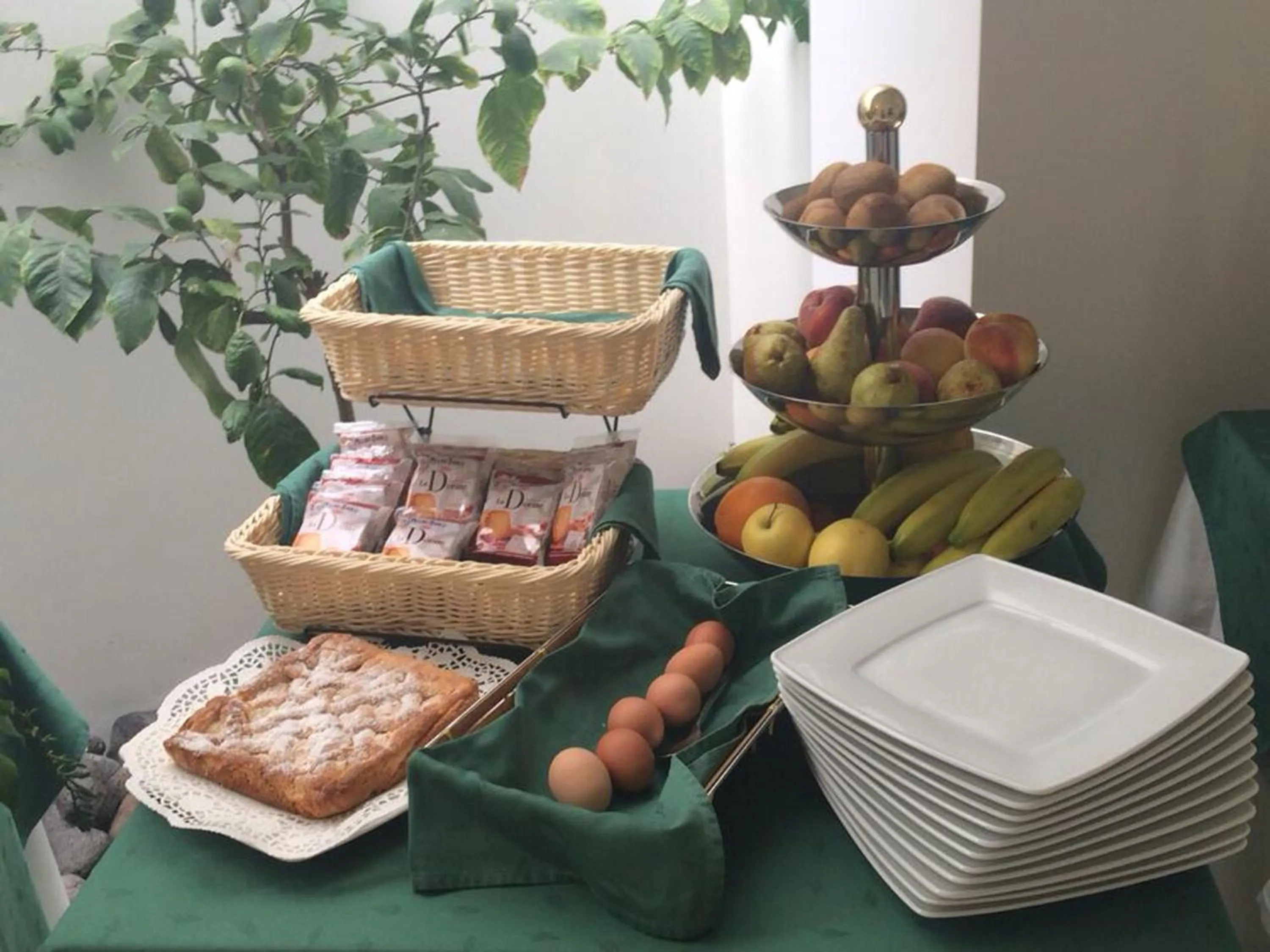 Buffet breakfast in La Zagara Hotel