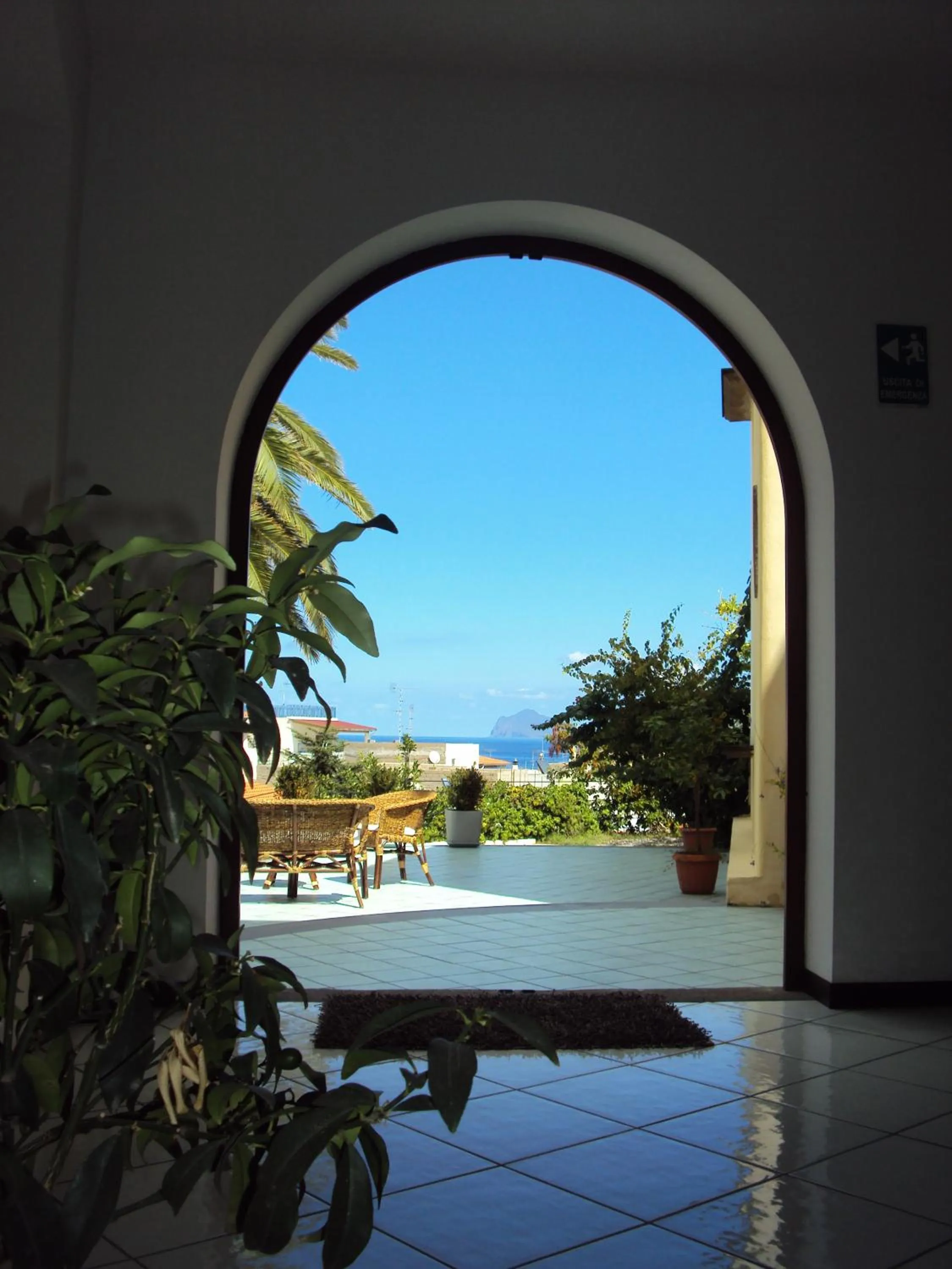 Facade/entrance in La Zagara Hotel