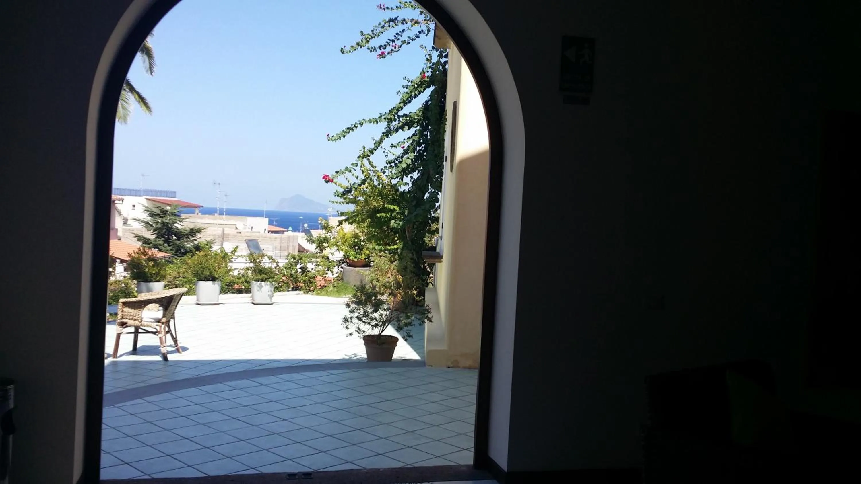 Lobby or reception in La Zagara Hotel