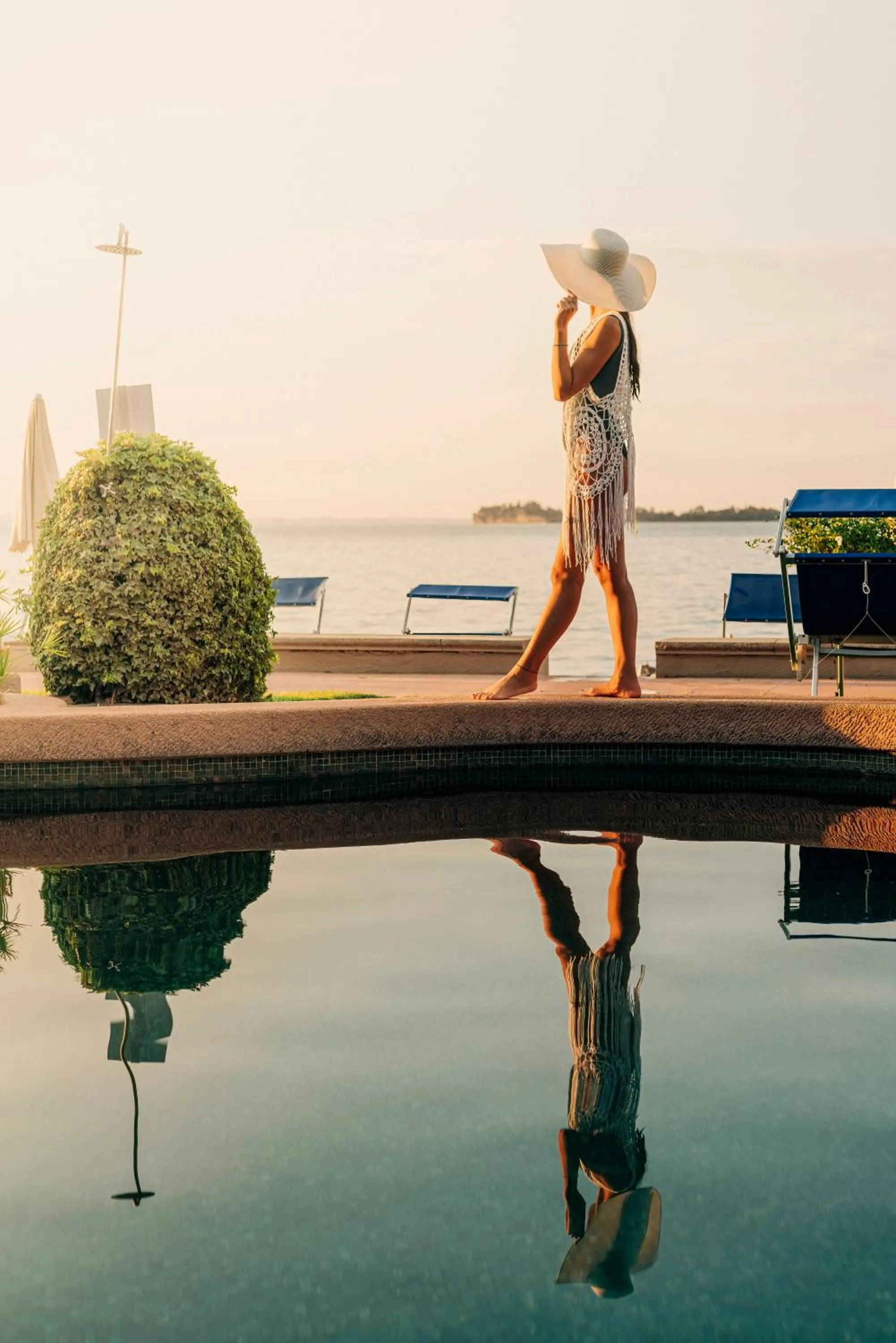 Garden in Hotel Monte Baldo e Villa Acquarone