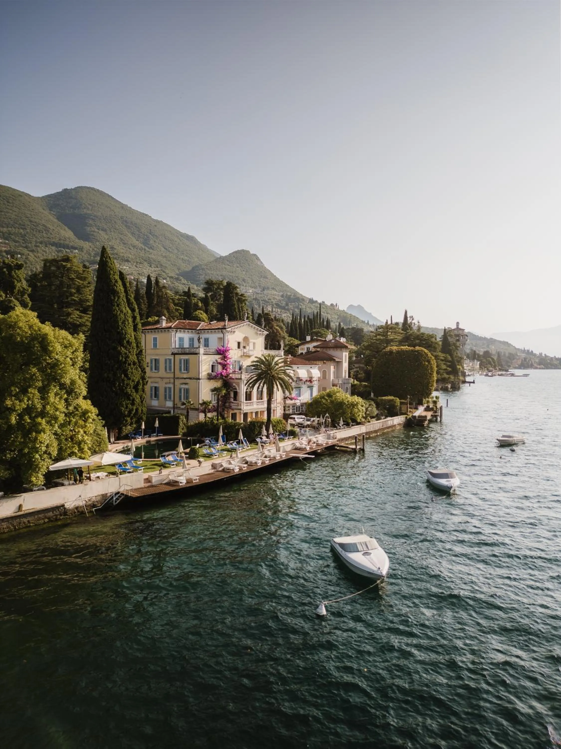 Natural landscape in Hotel Monte Baldo e Villa Acquarone