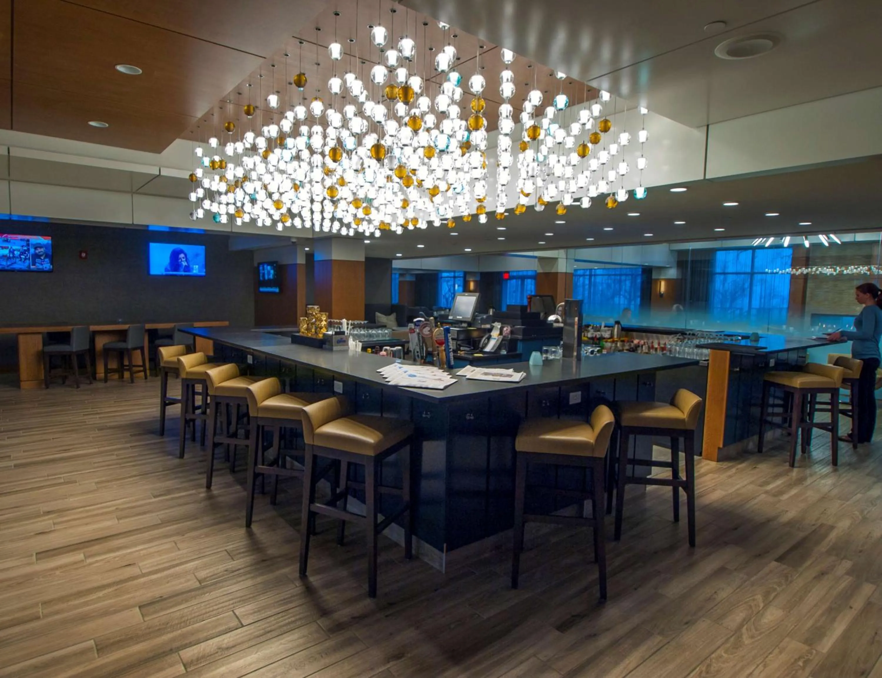Lounge or bar in DoubleTree by Hilton Hotel Niagara Falls New York