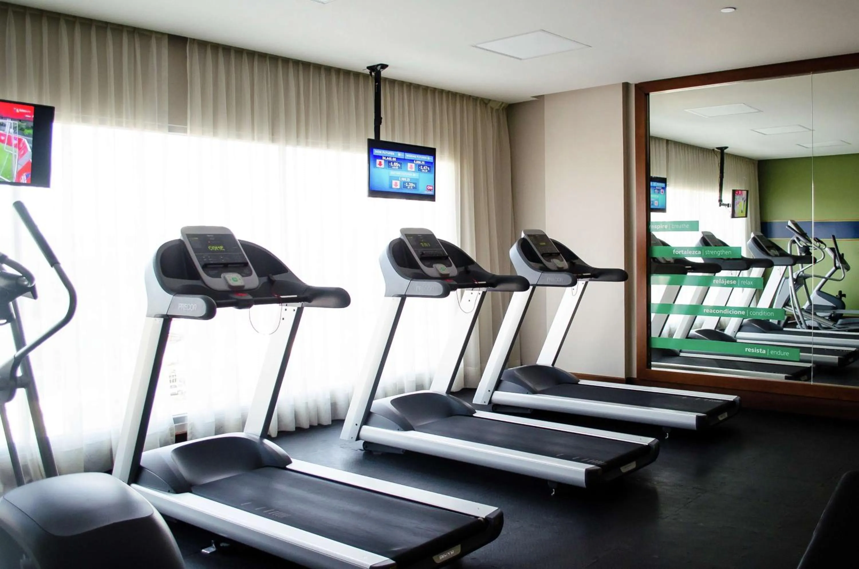 Fitness centre/facilities in Hampton Inn by Hilton Durango