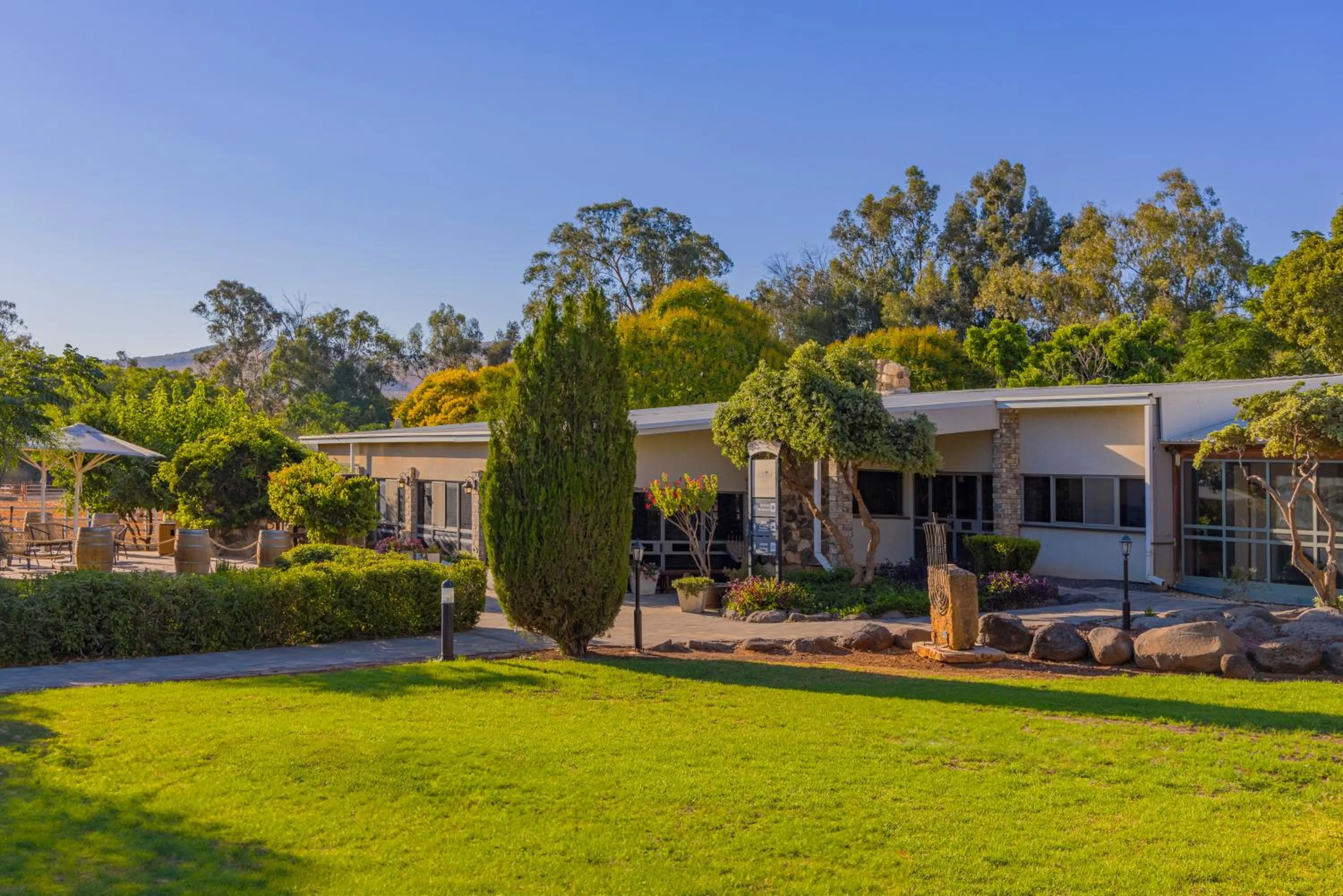 Property building in Vered Hagalil Holiday Village Hotel