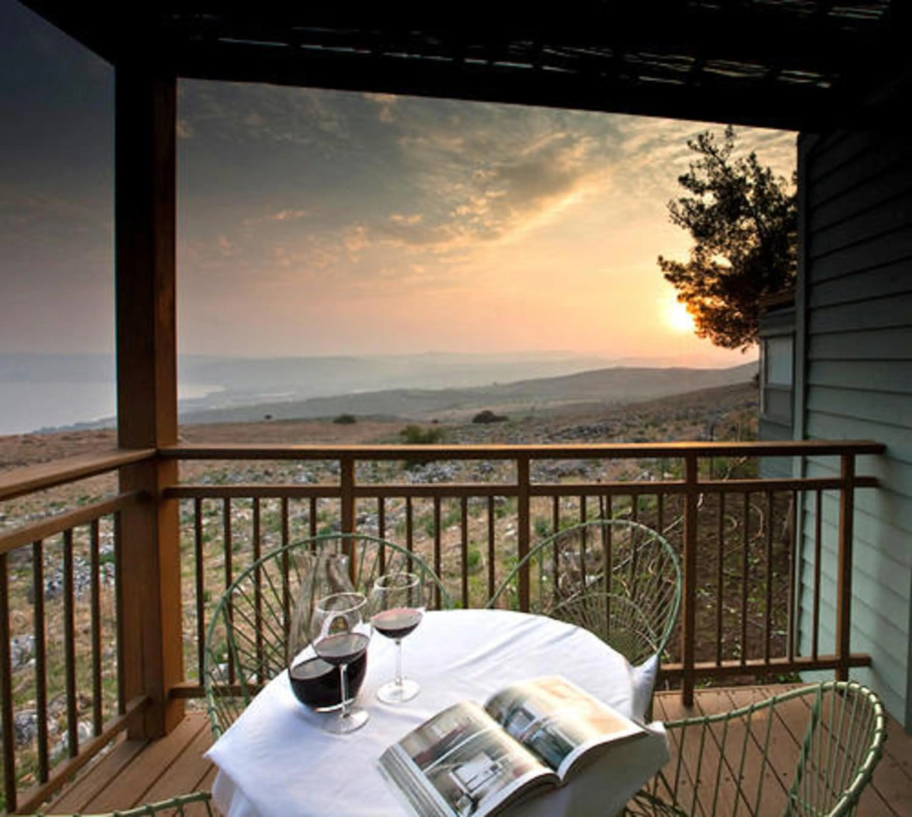 Balcony/Terrace in Vered Hagalil Holiday Village Hotel