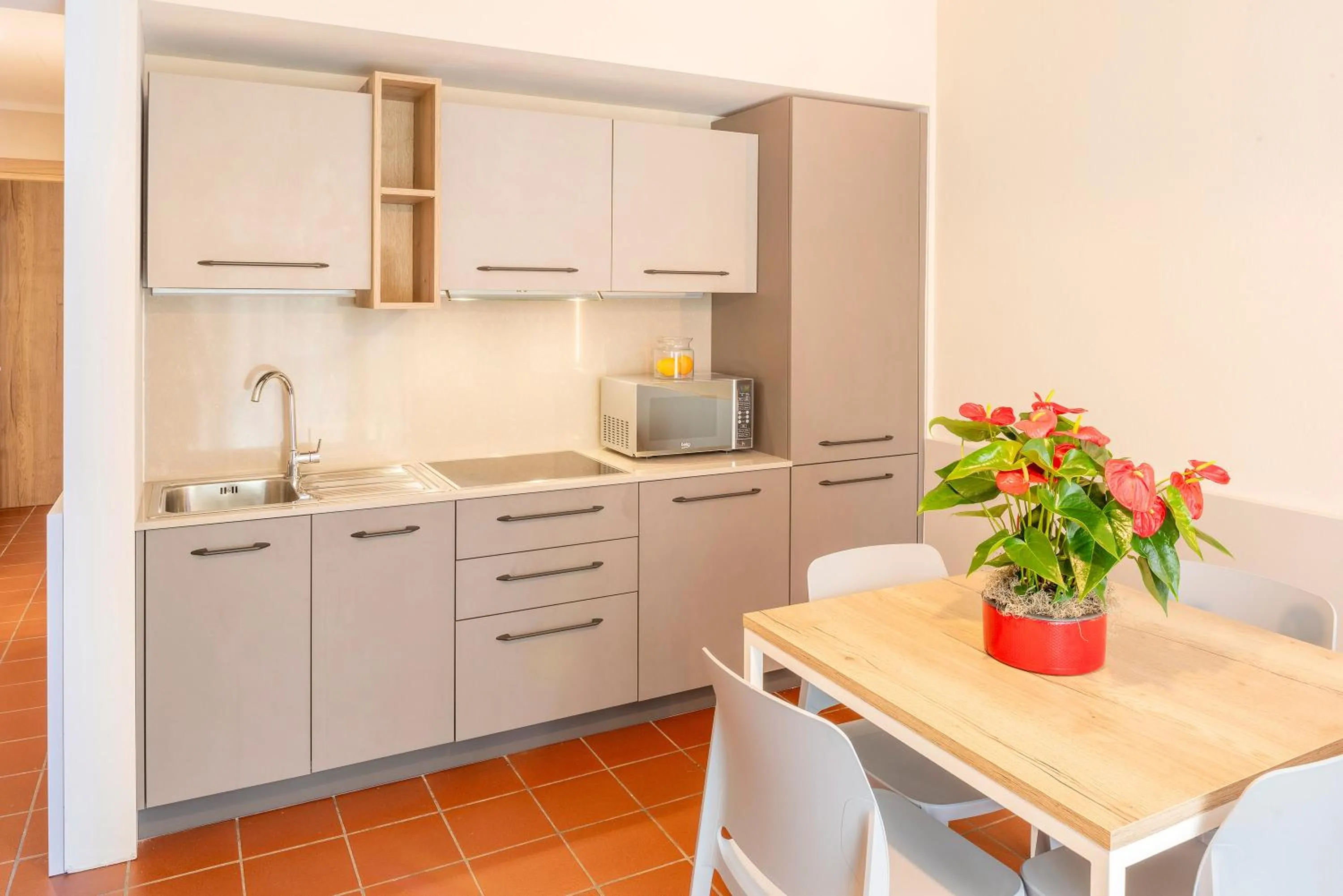 Kitchen or kitchenette in Residence Parco Del Garda