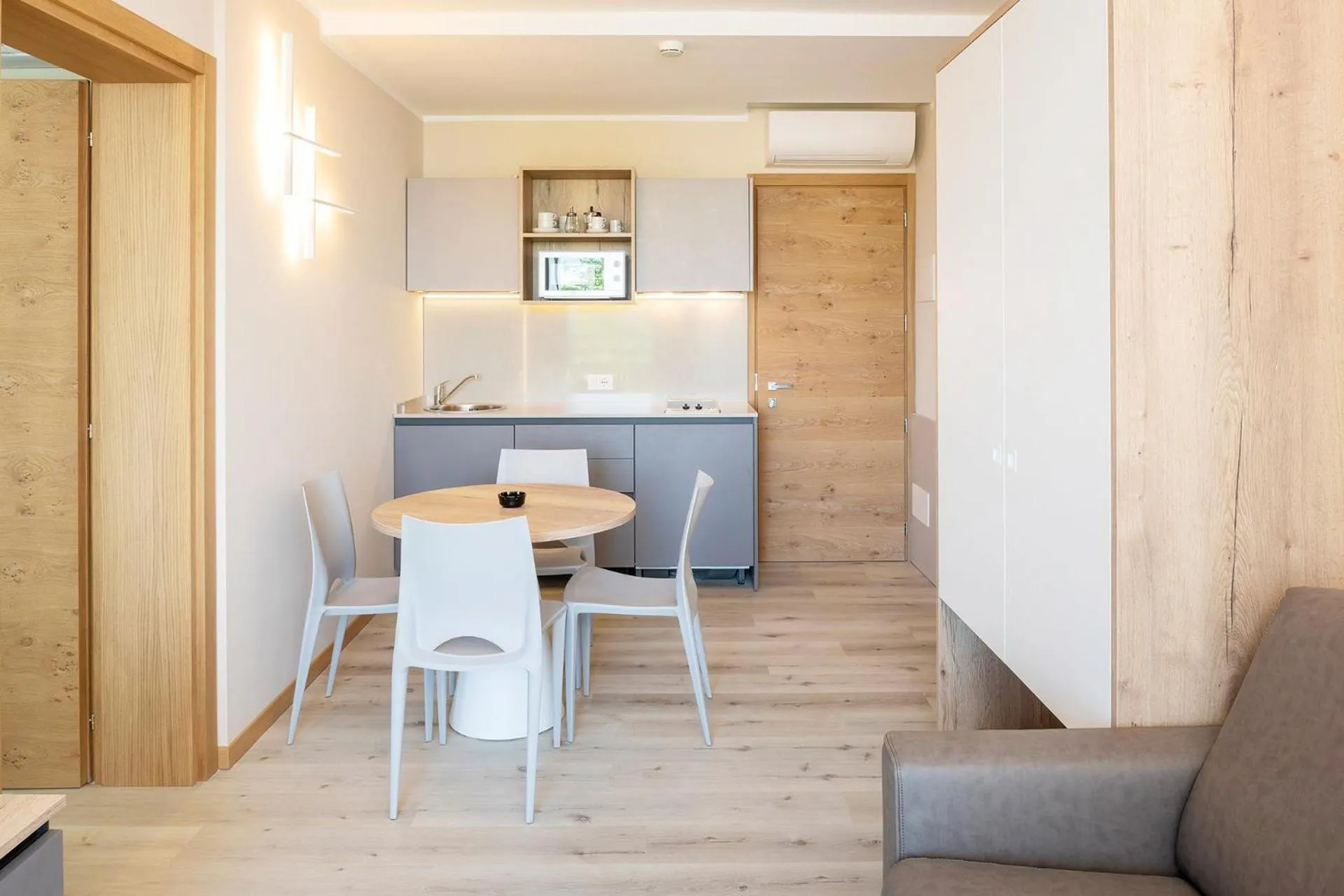 Living room in Residence Parco Del Garda