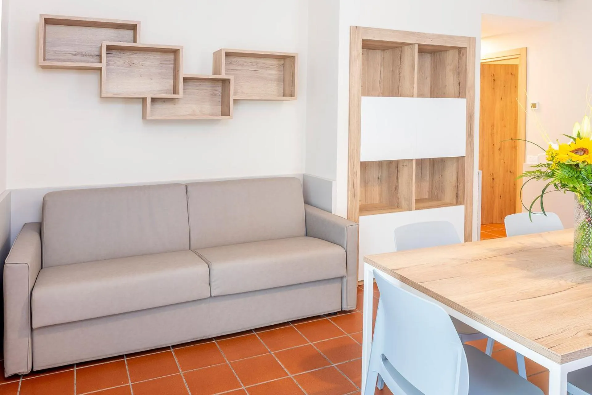 Living room in Residence Parco Del Garda