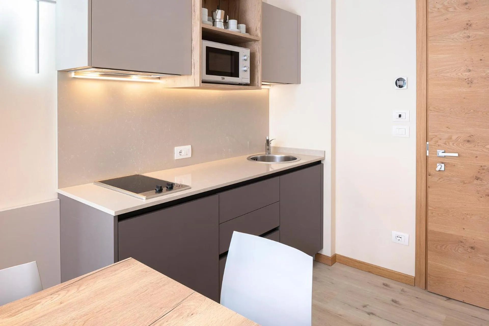 Living room in Residence Parco Del Garda