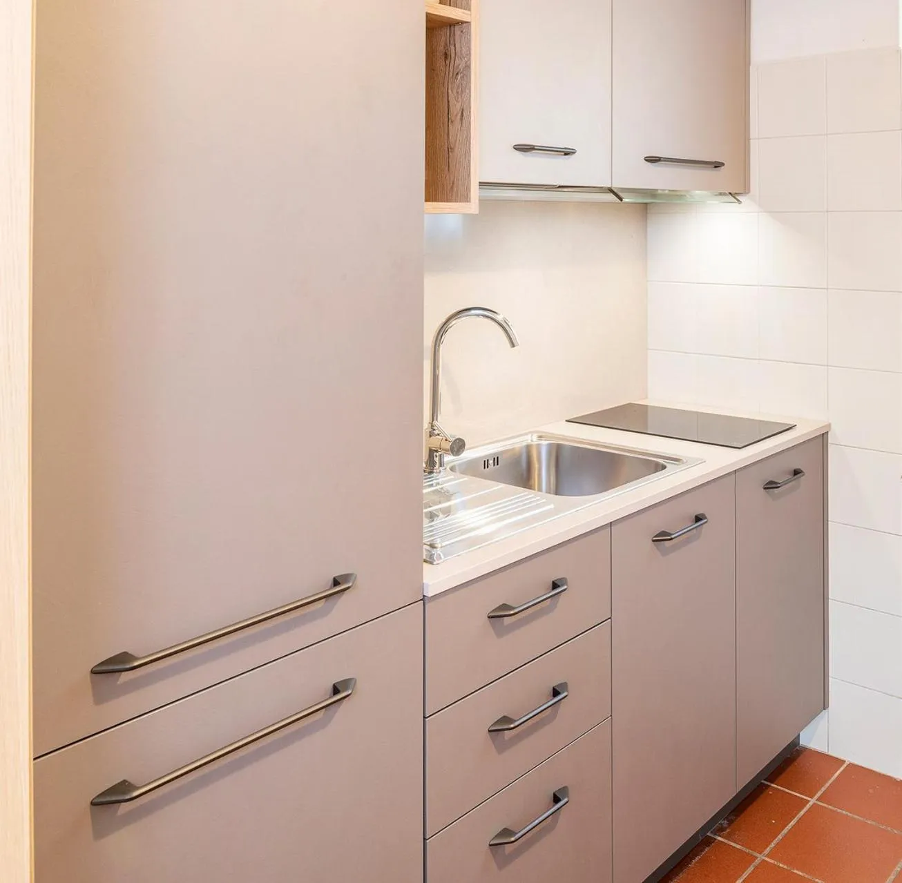 Kitchen or kitchenette in Residence Parco Del Garda