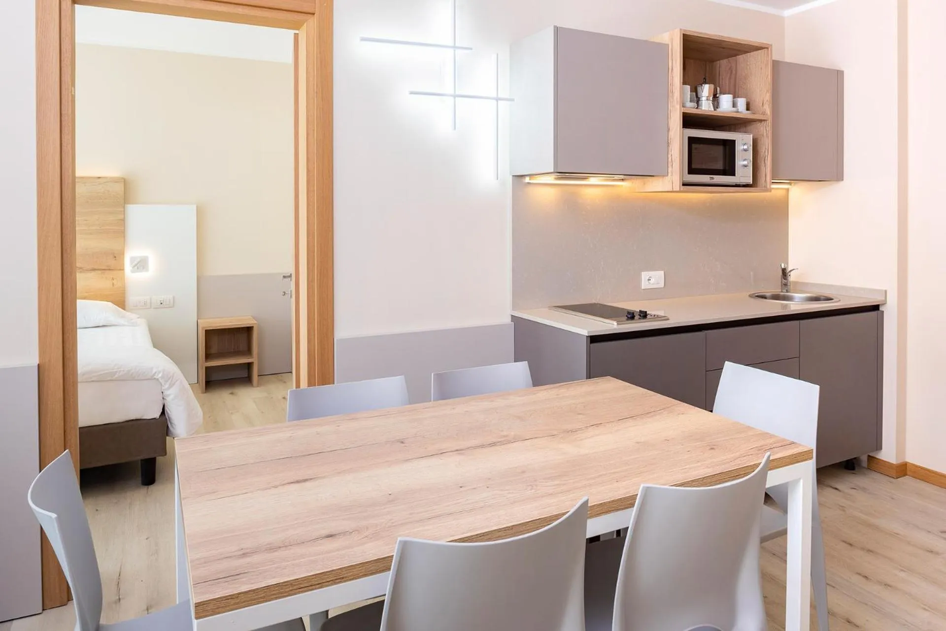 Living room in Residence Parco Del Garda