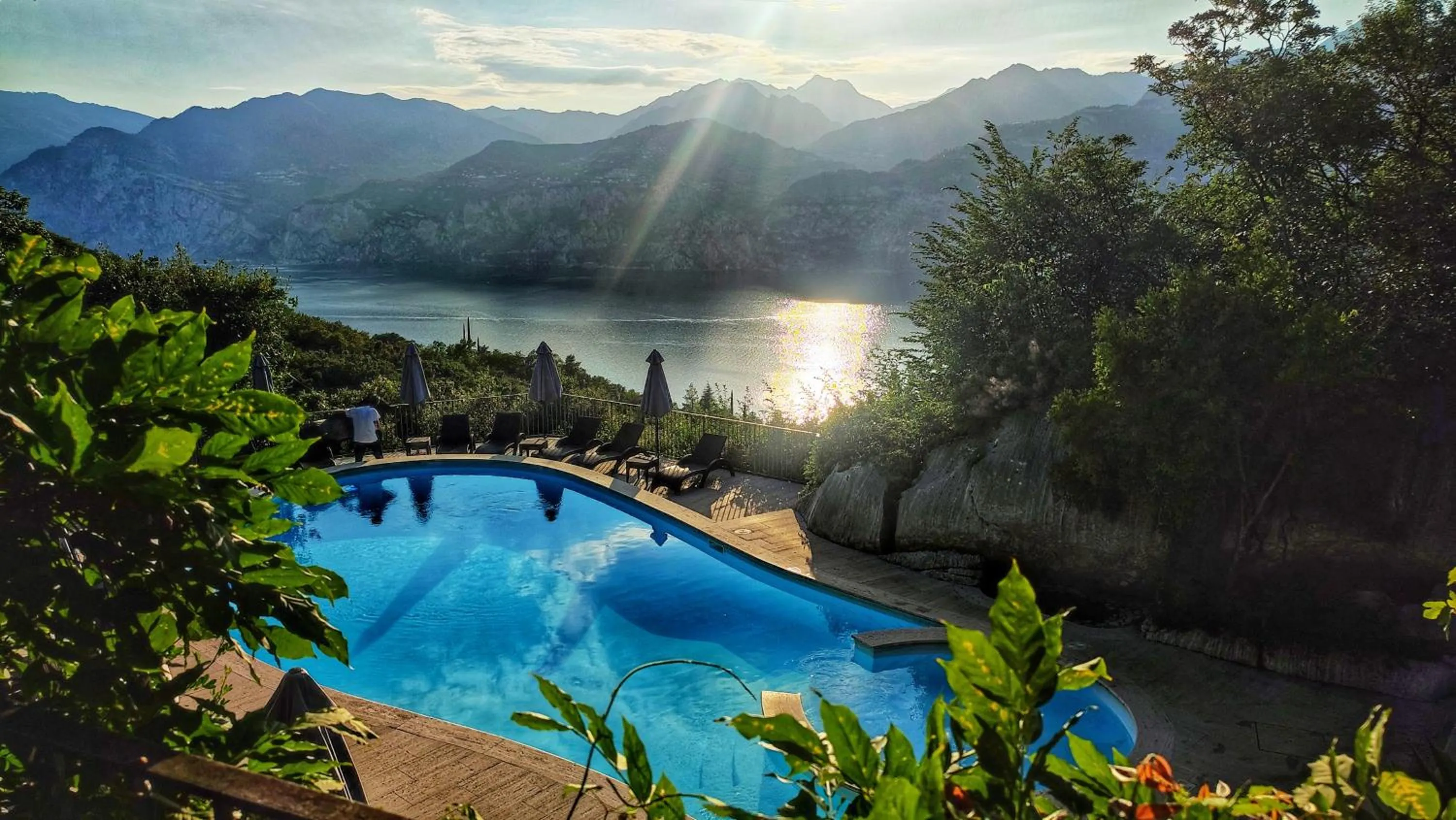 Pool view in Hotel Querceto Wellness & Spa - Garda Lake Collection