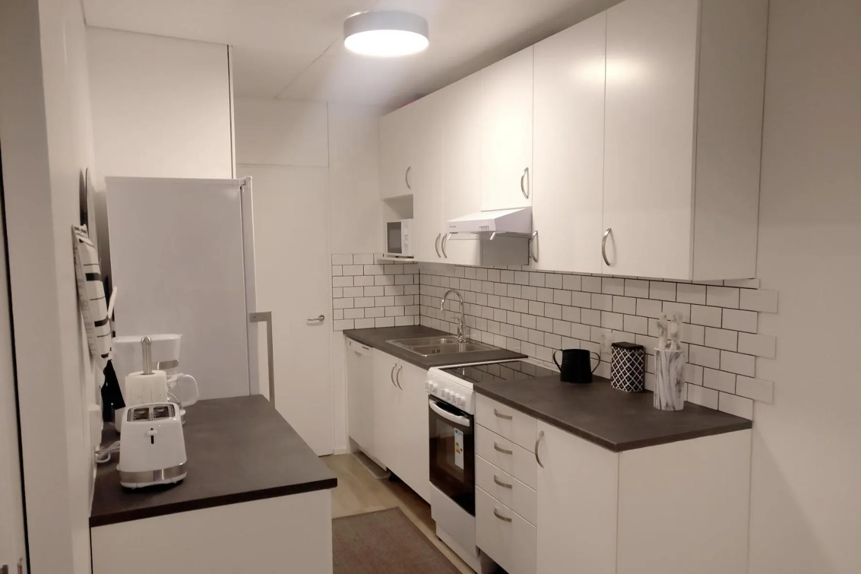 Coffee/tea facilities in Kuukkeli Apartments Sodankylä