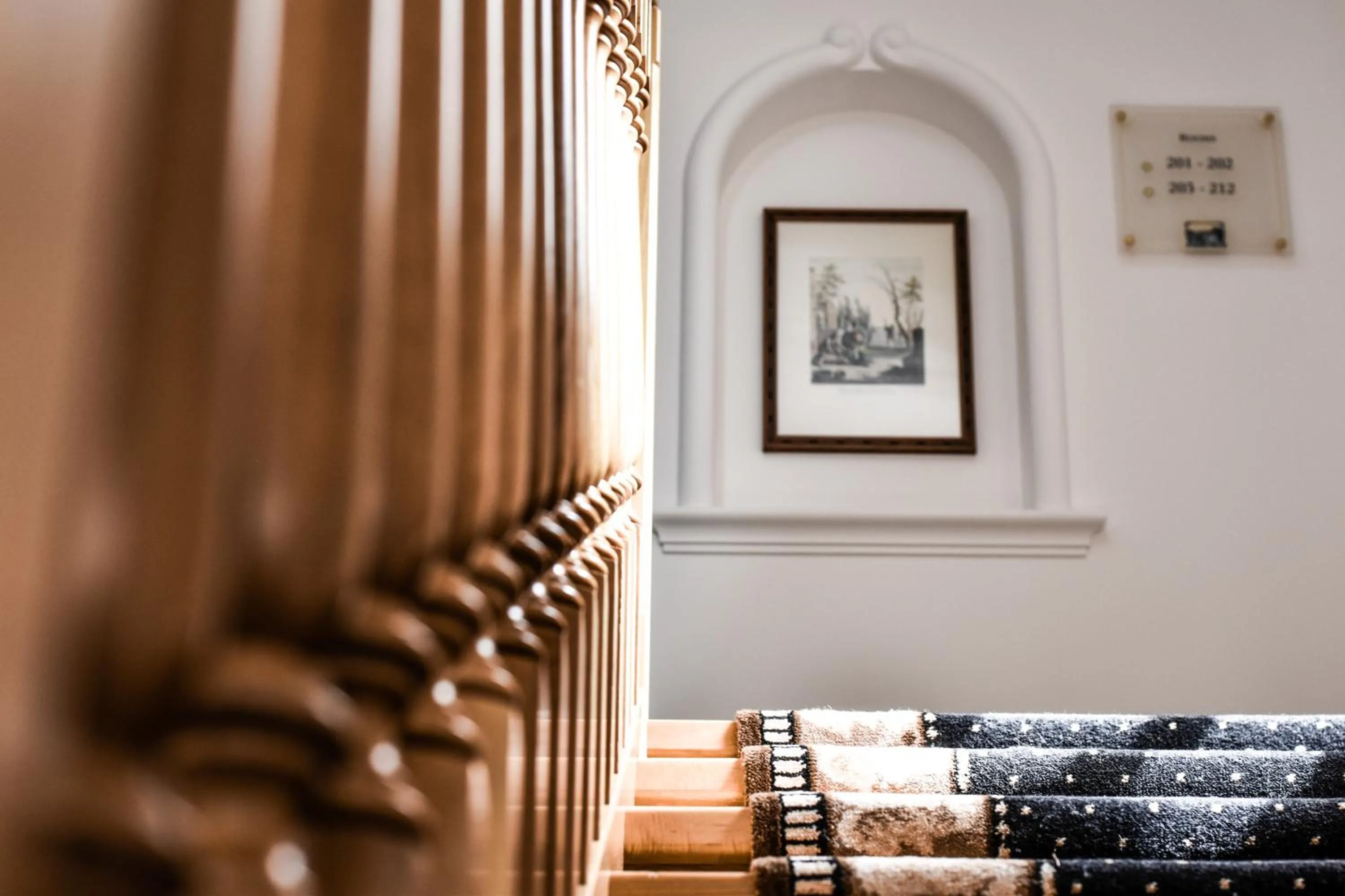 Decorative detail in Hotel Luna Mondschein