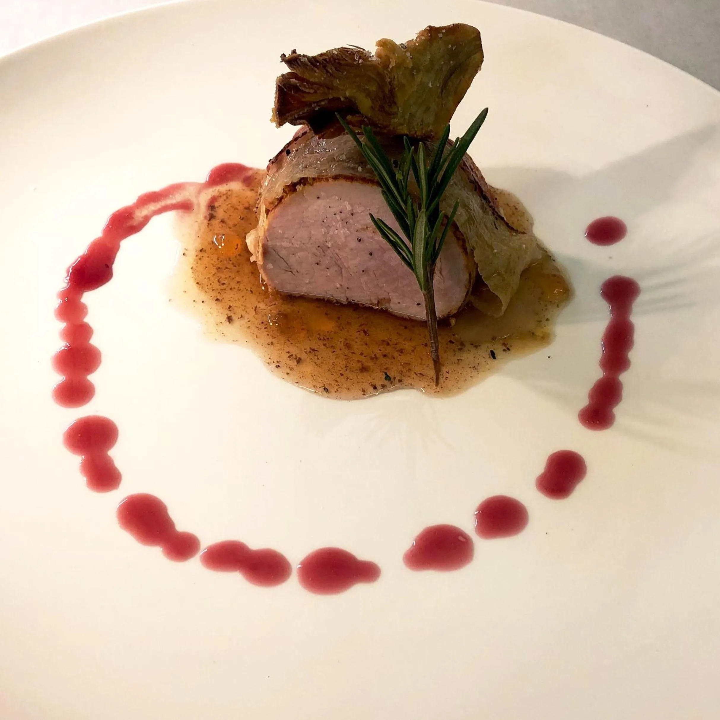 Food close-up in Luna Wellness Hotel