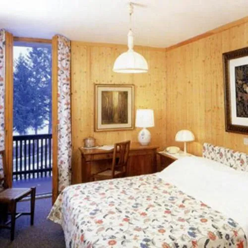 Bed in Hotel Cristallo