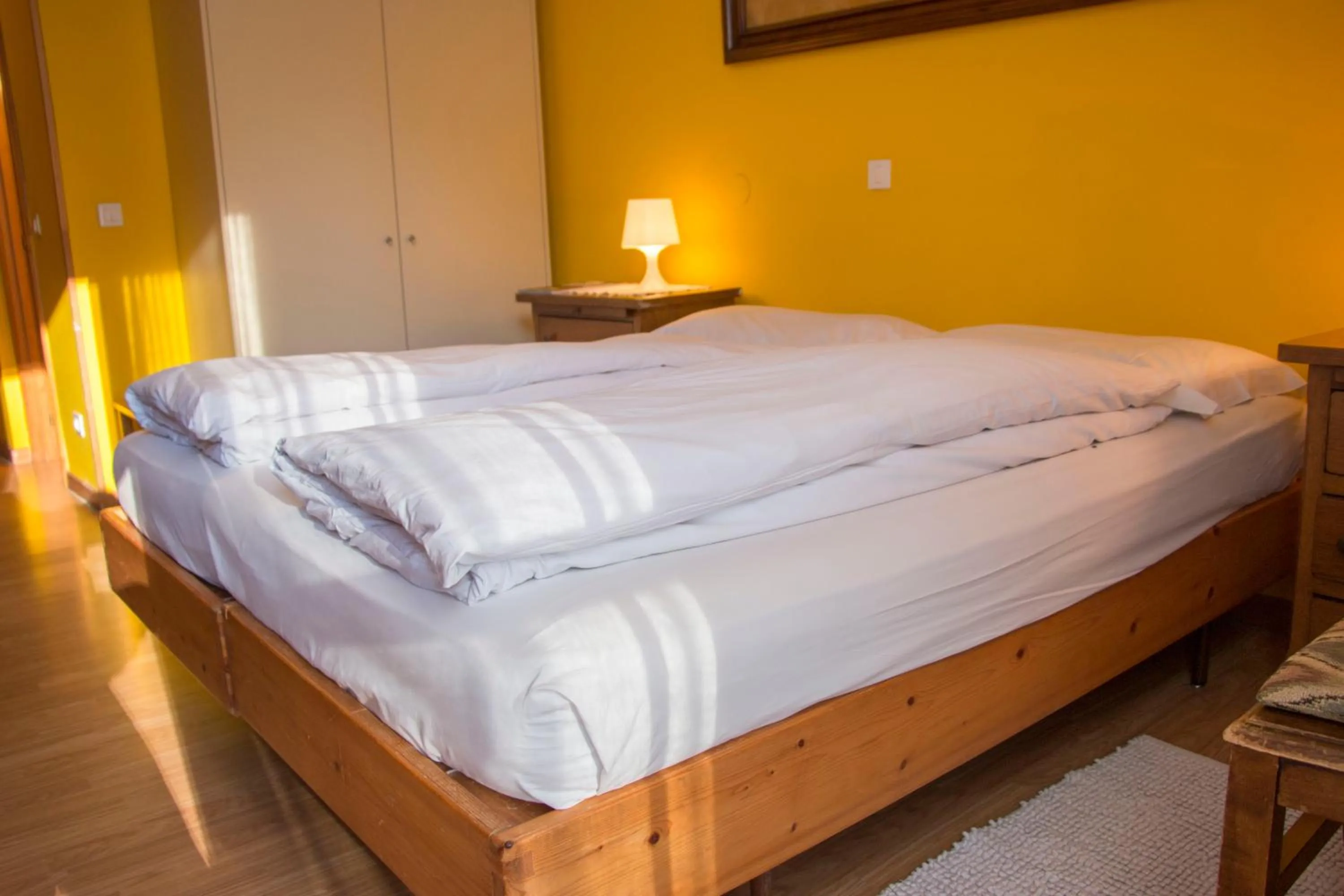 Bed in Hotel Cristallo