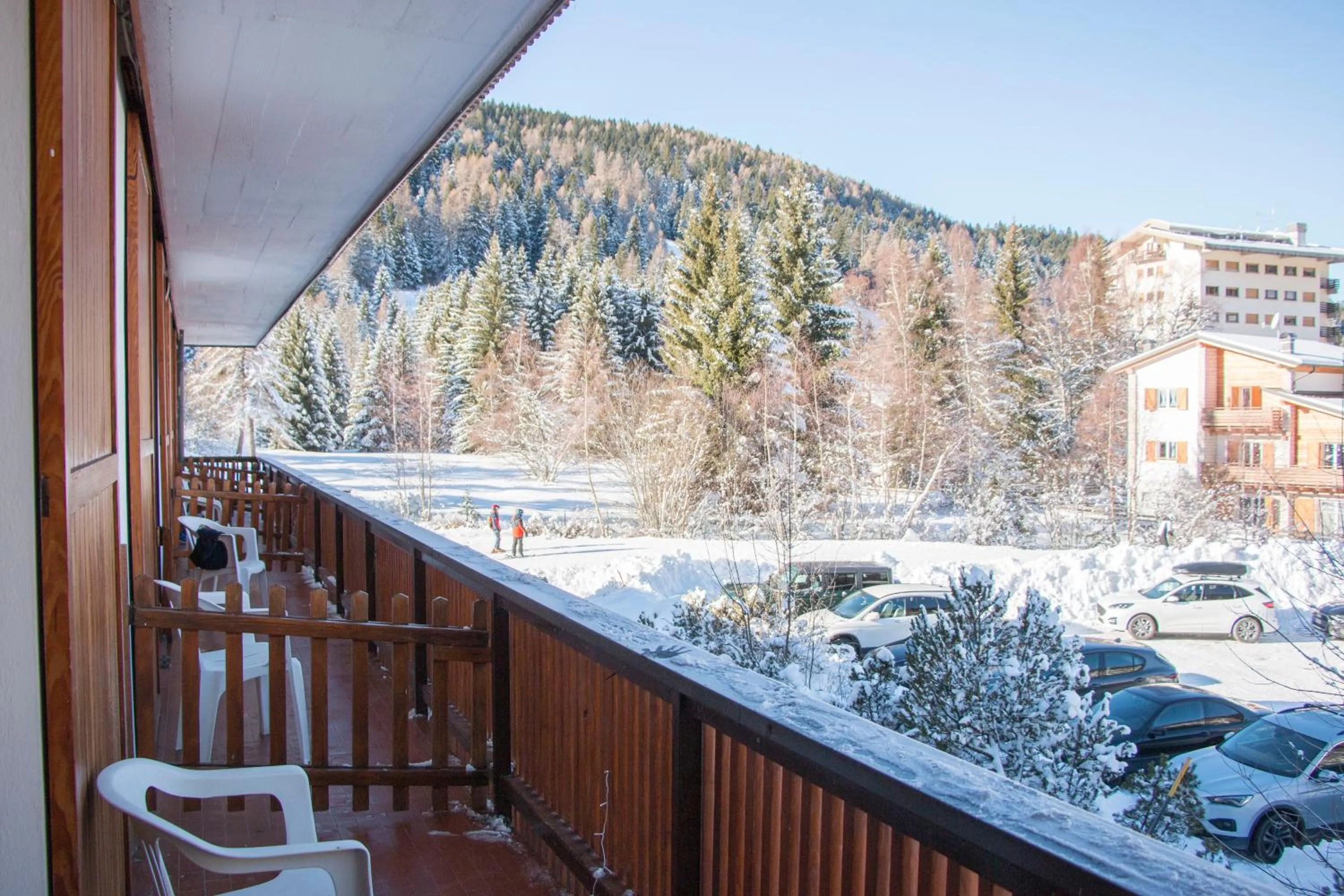 Balcony/Terrace in Hotel Cristallo