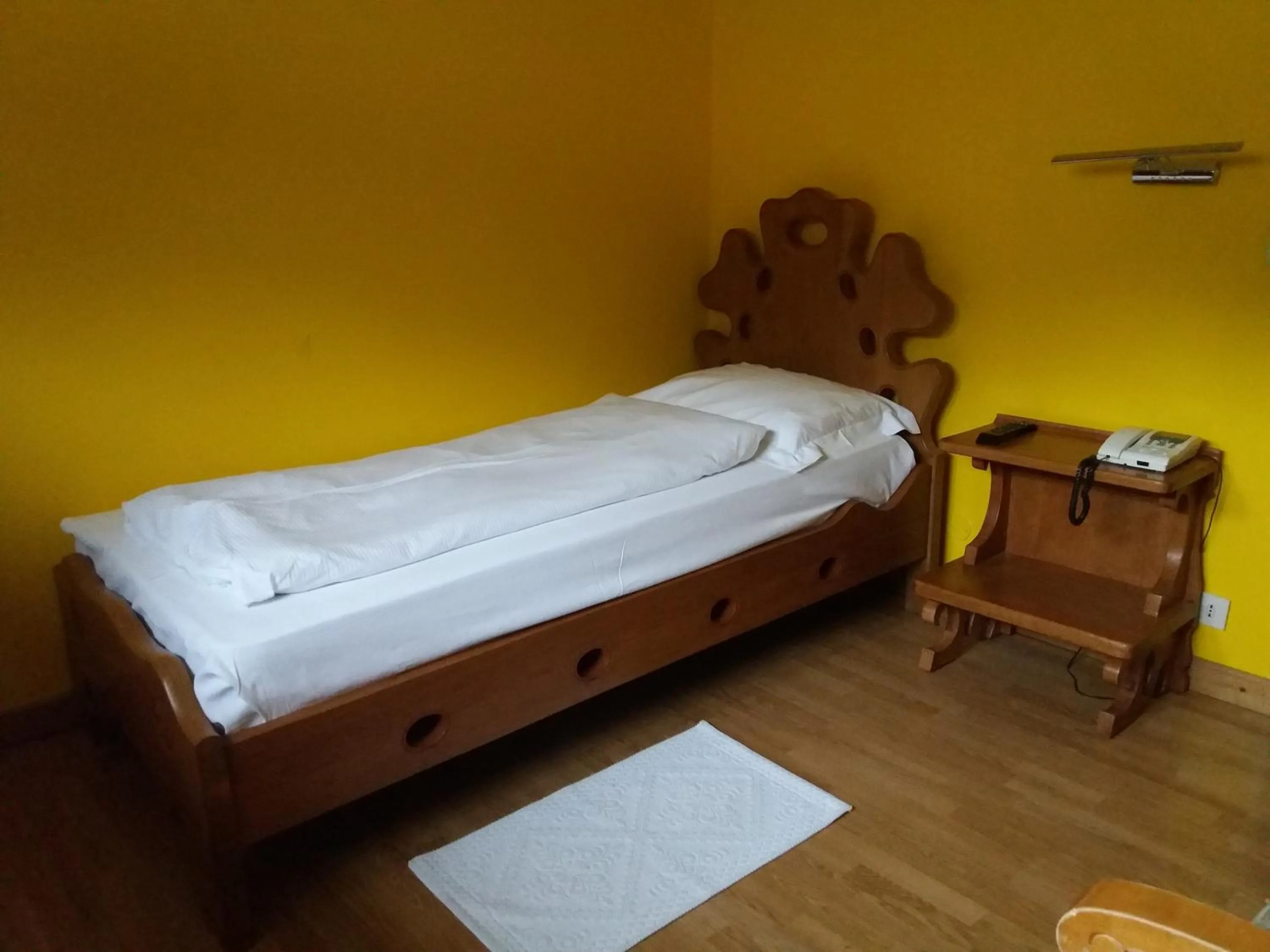 Bed in Hotel Cristallo